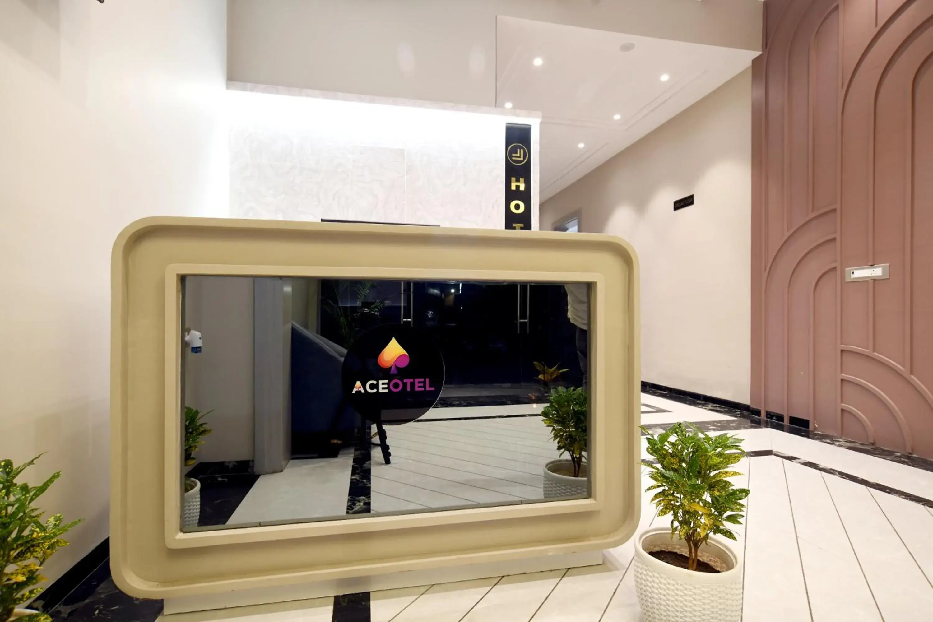 Lobby or reception in Aceotel Select Tulsi Vijay Nagar- A Luxury Boutique Hotel Lobby or reception in Aceotel Select Tulsi Vijay Nagar- A Luxury Boutique Hotel