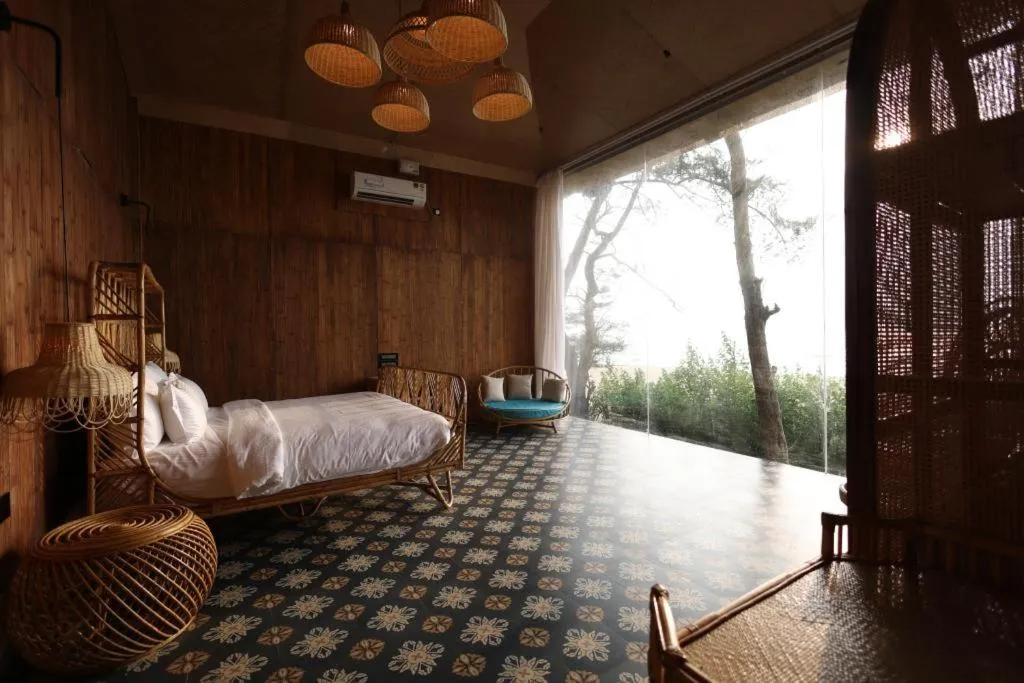 Bed in Kurma A Private Beach