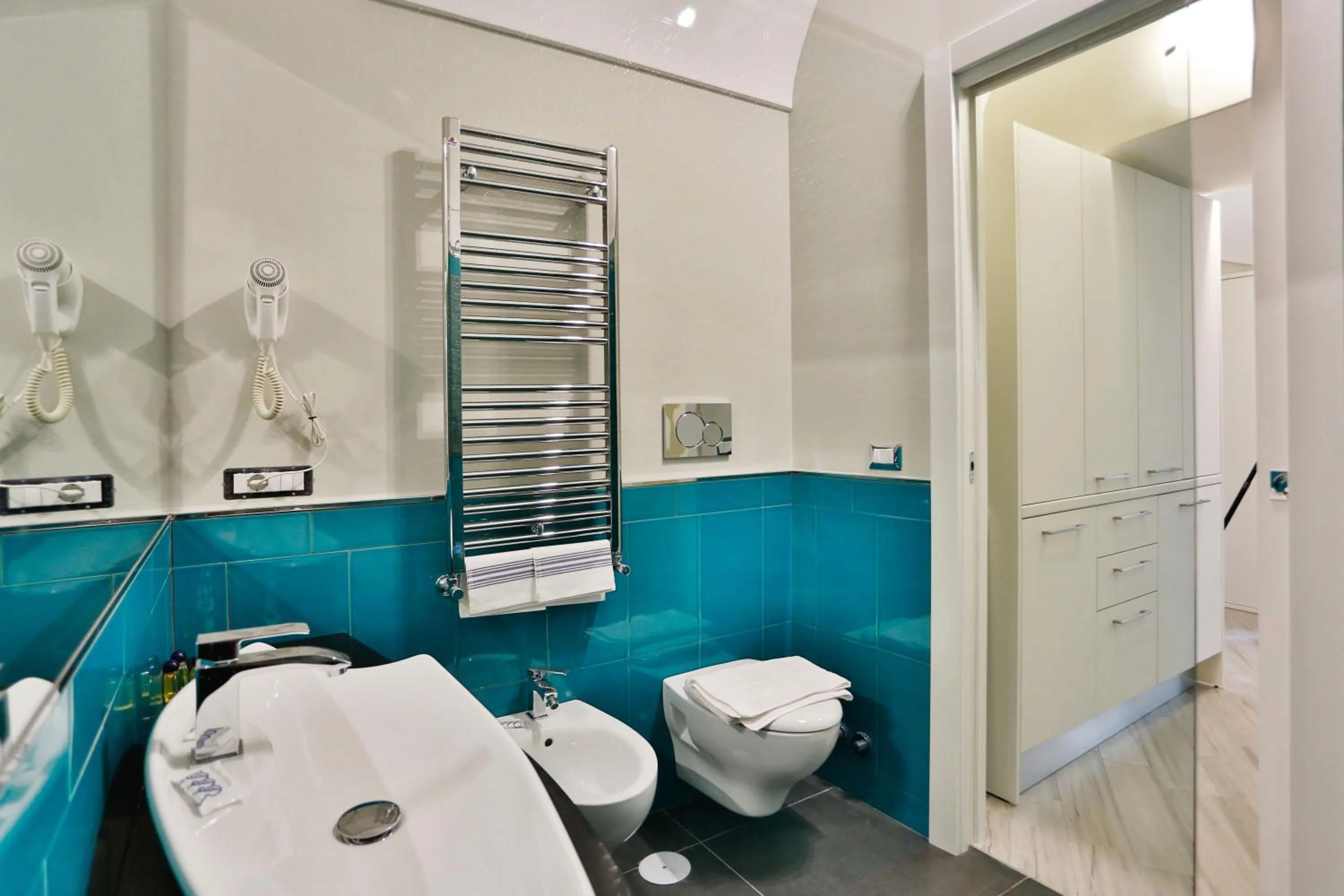 Bathroom in Amalfi Apartments Design centro storico