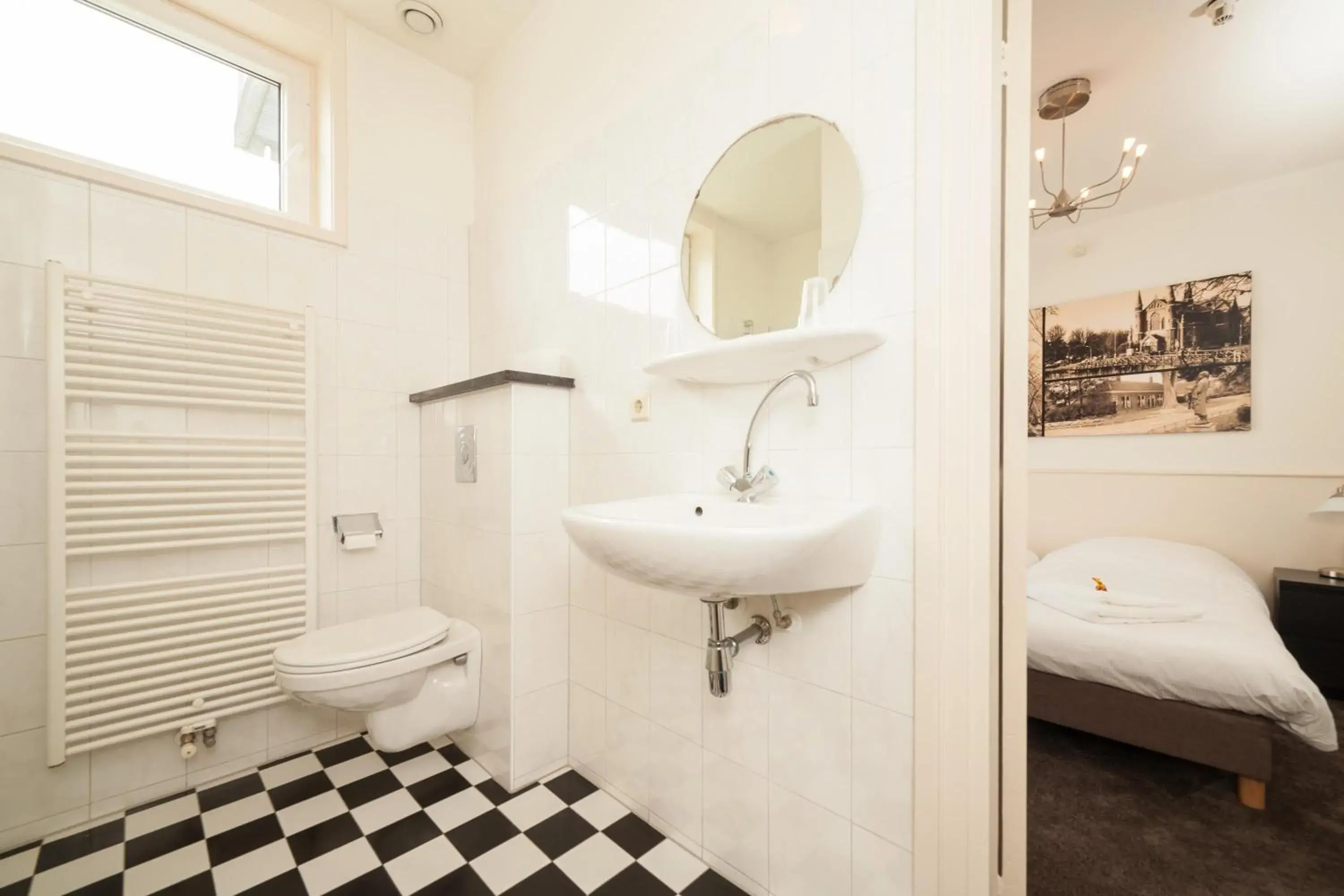 Twin Room with Balcony in Hotel Stad en Land Twin Room with Balcony in Hotel Stad en Land