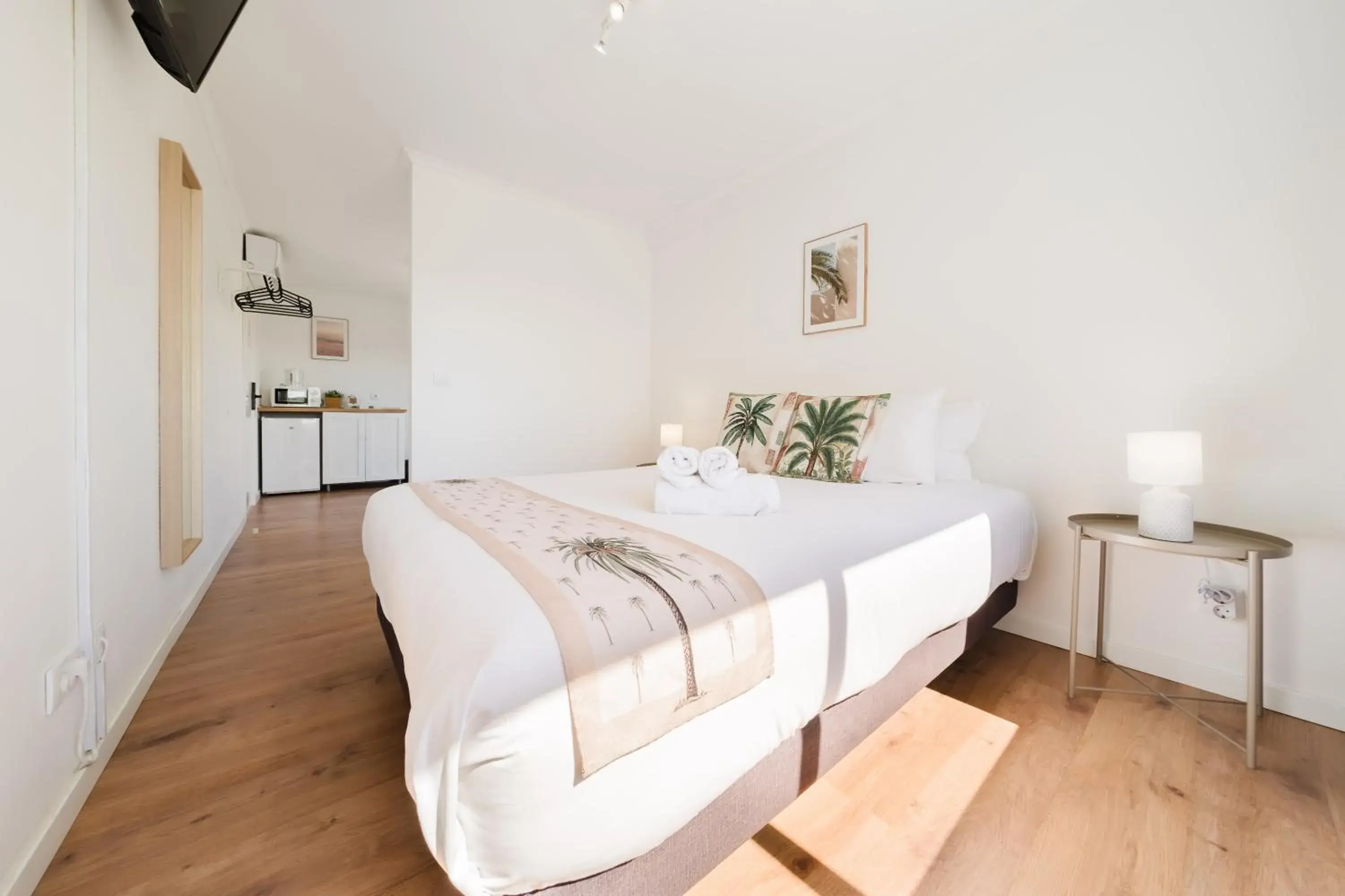 Bed in Villa Paraíso da Caparica Bed in Villa Paraíso da Caparica