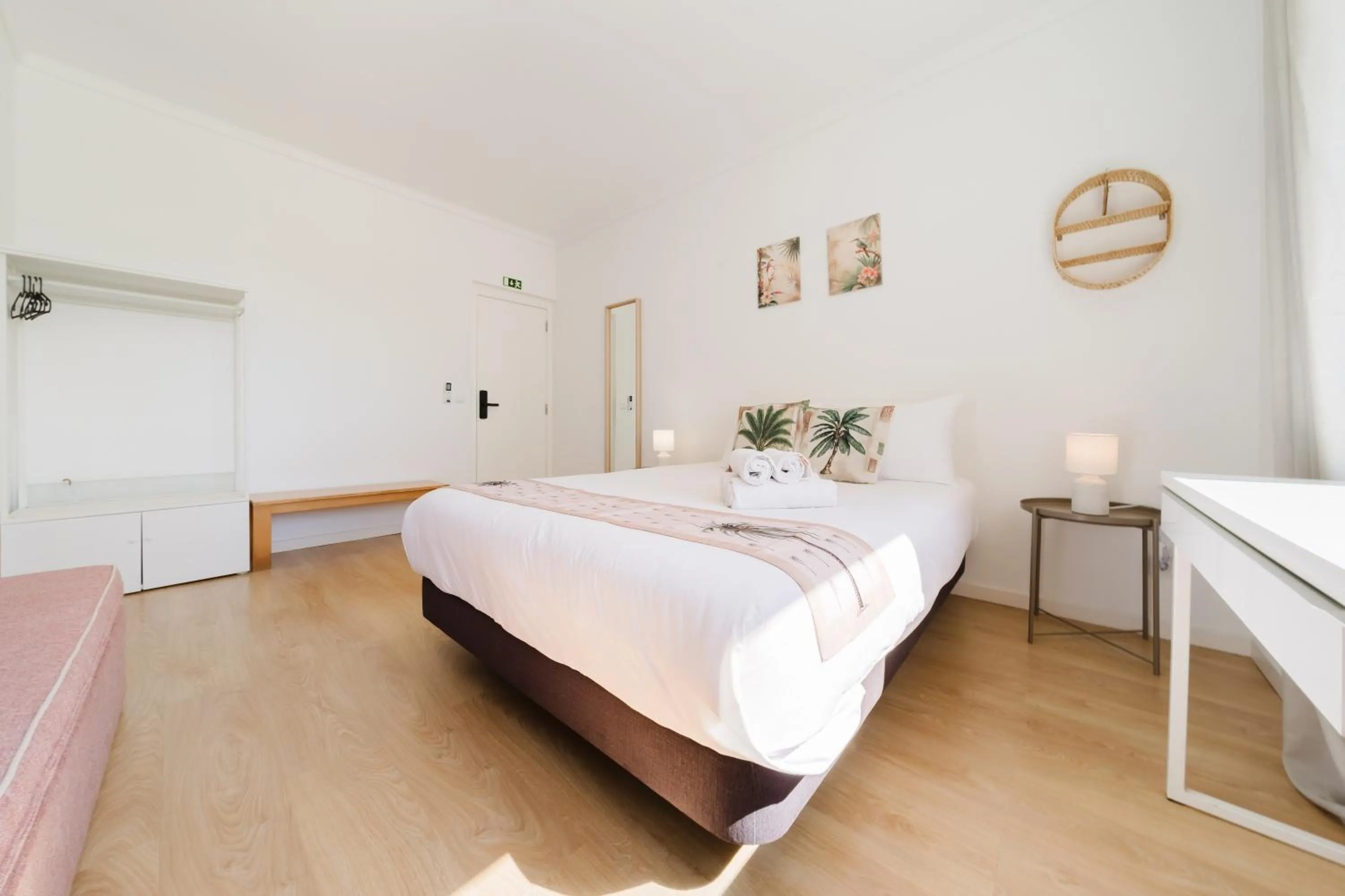 TV and multimedia, Bed in Villa Paraíso da Caparica