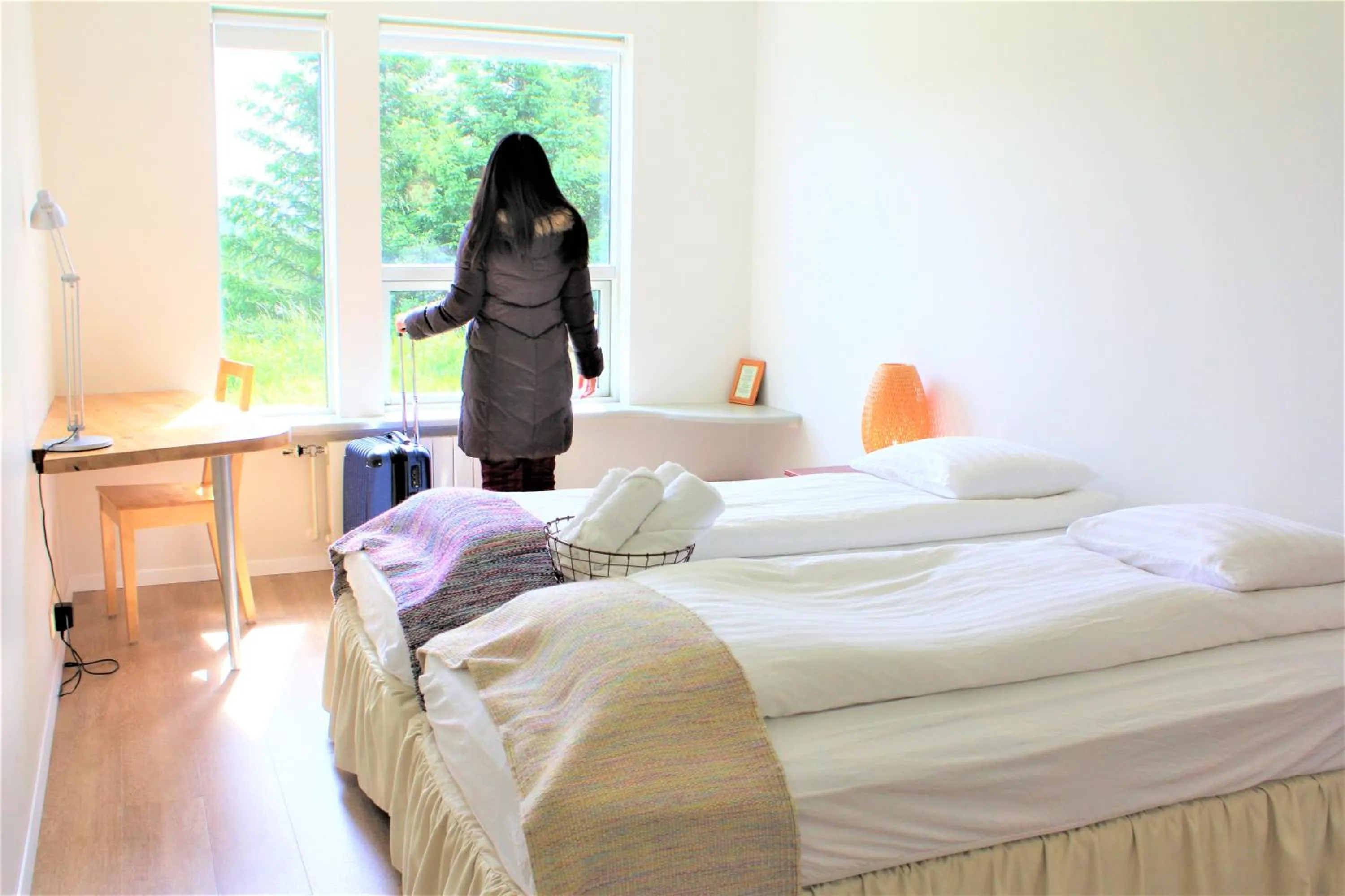 Bedroom, Bed in Solheimar Eco-Village Guesthouse