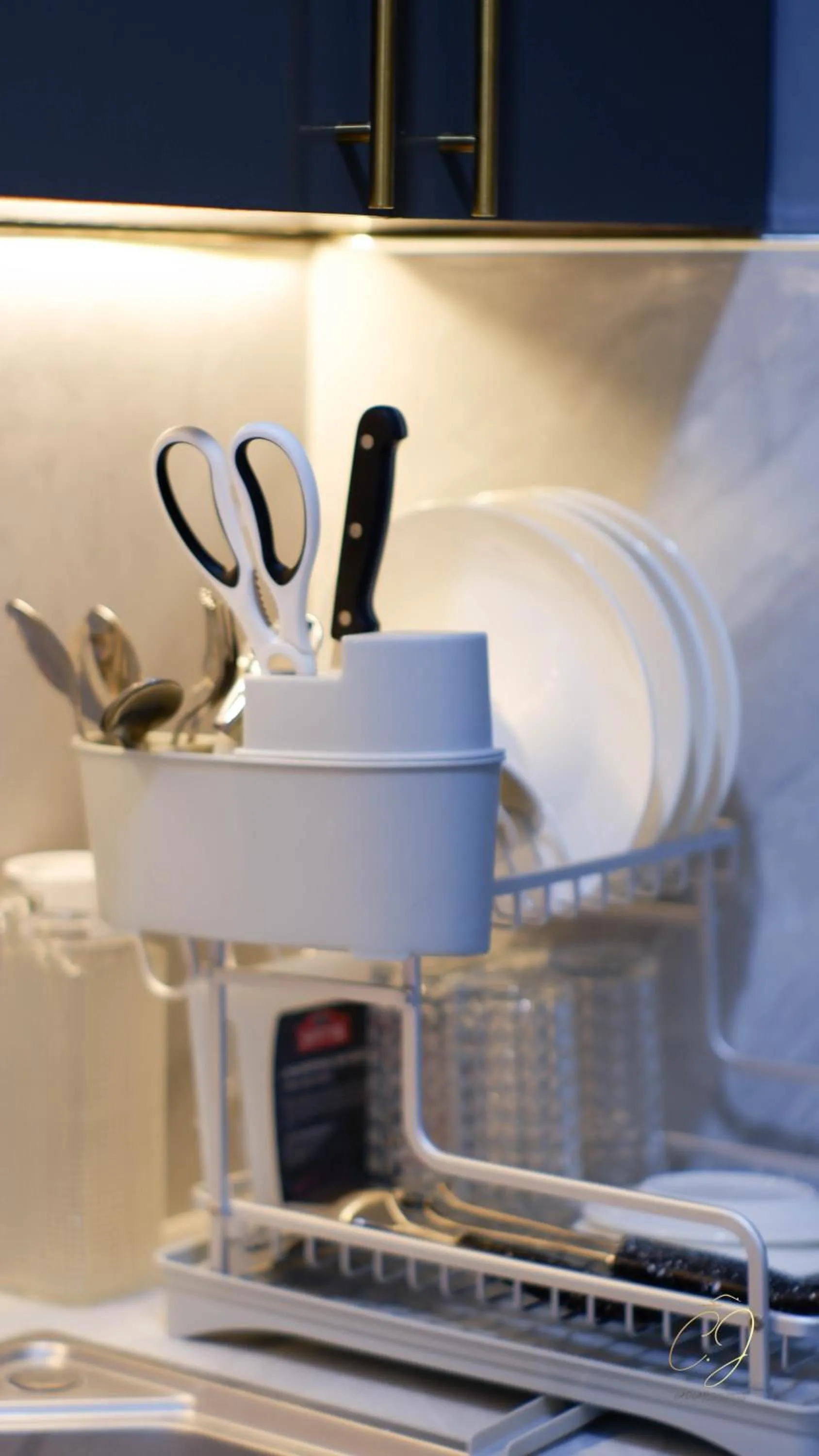 Kitchen or kitchenette in CJ Apartments