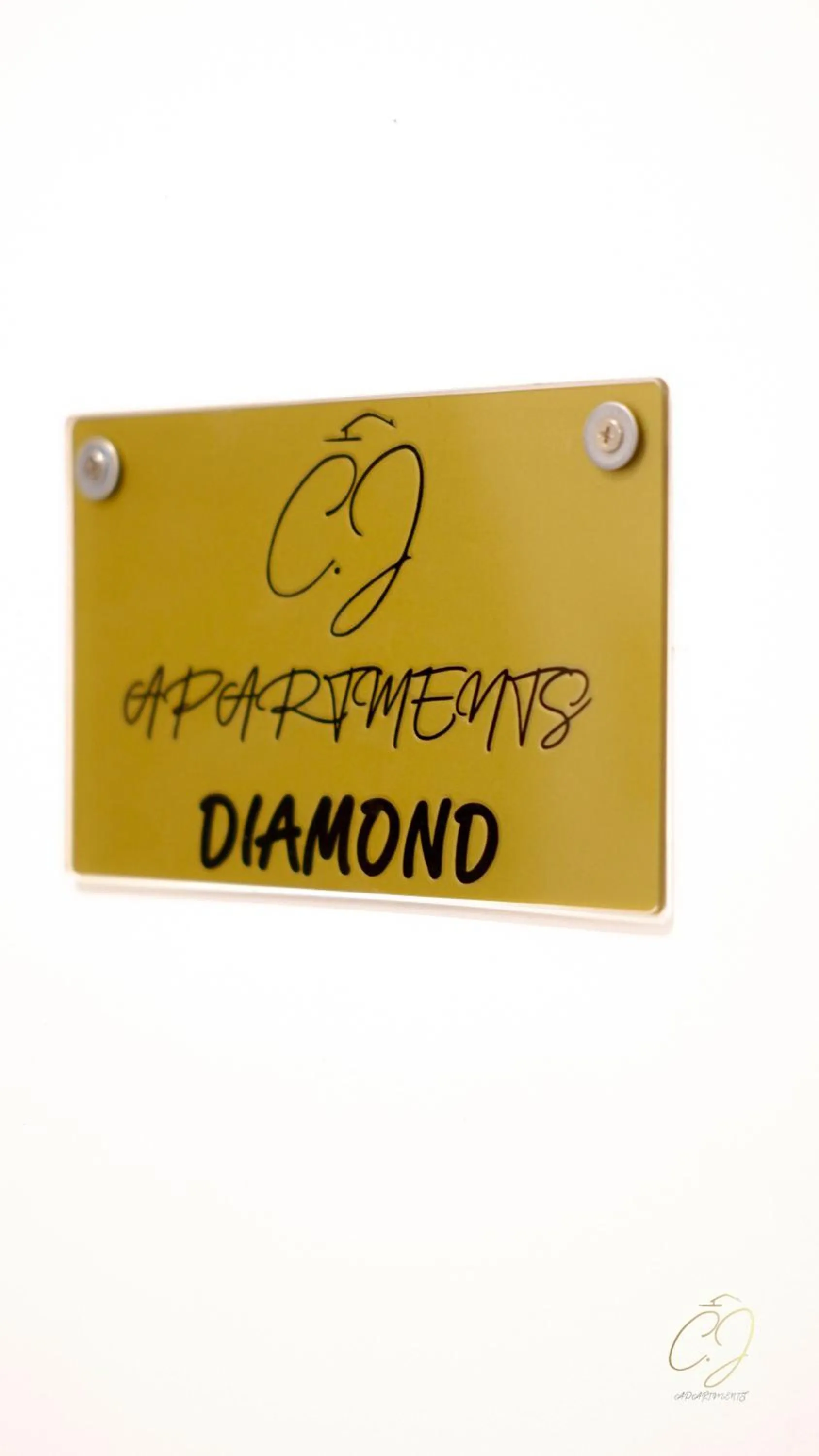 Property logo or sign in CJ Apartments