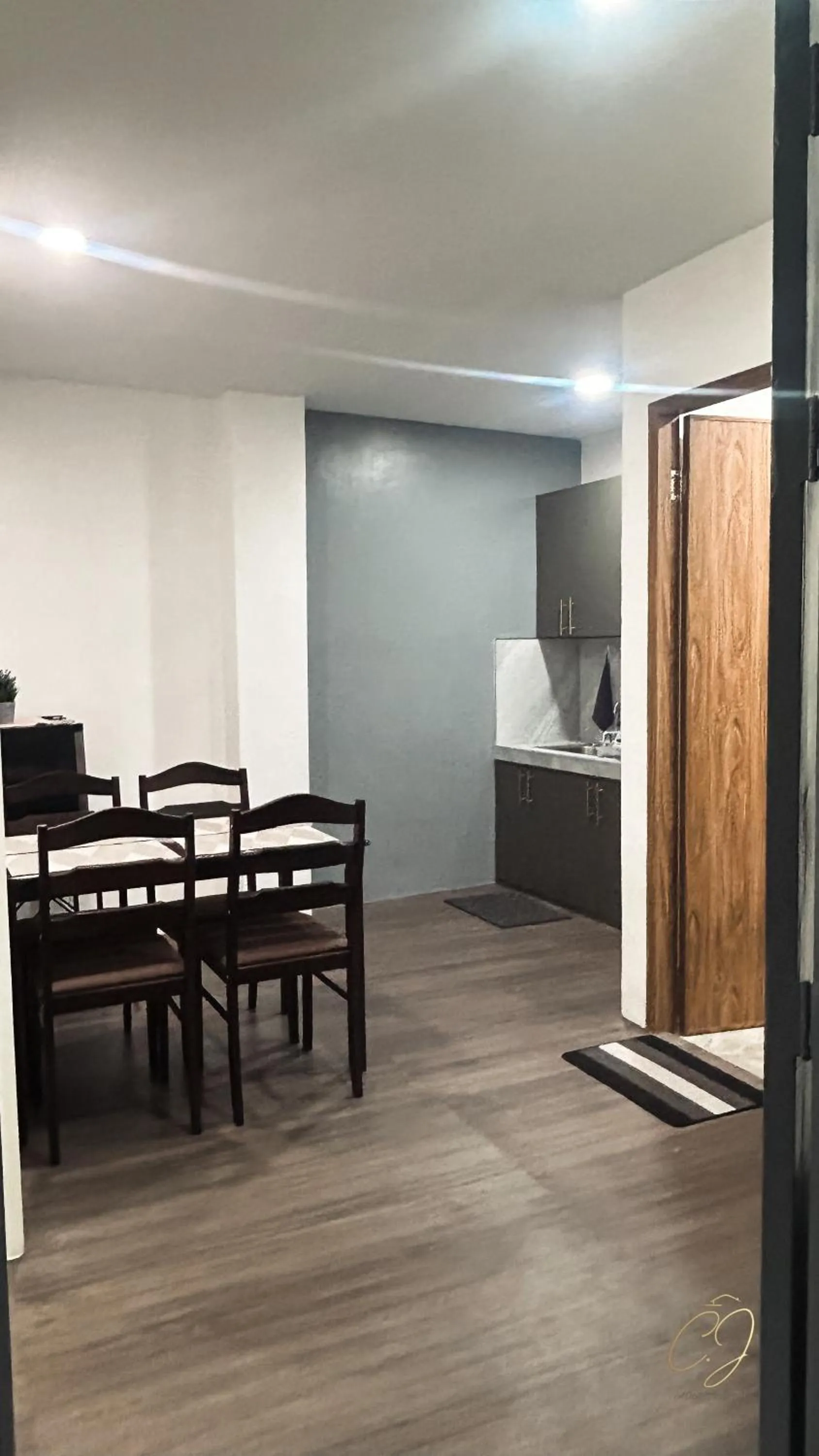 Kitchen or kitchenette in CJ Apartments