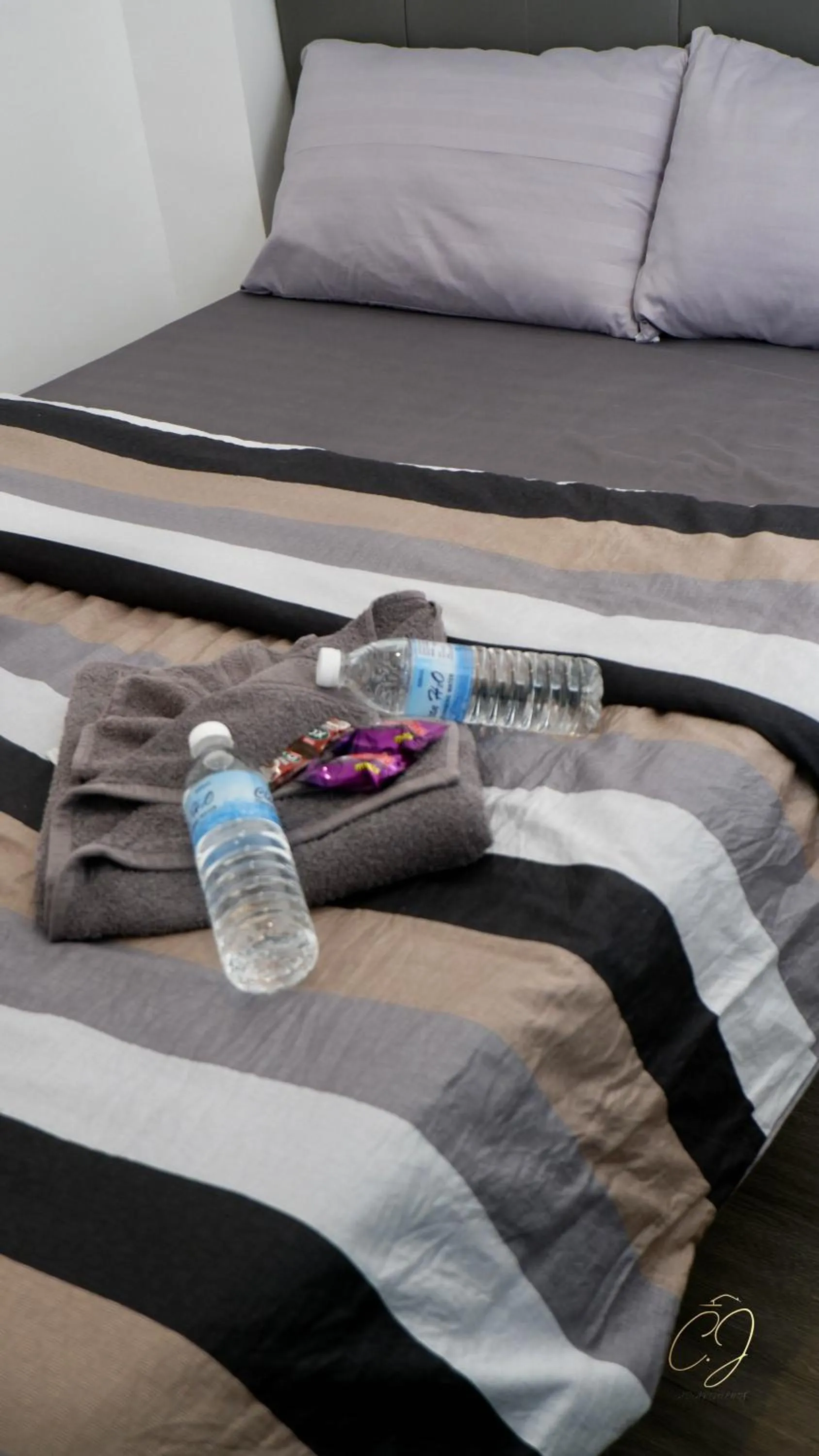 Bed in CJ Apartments