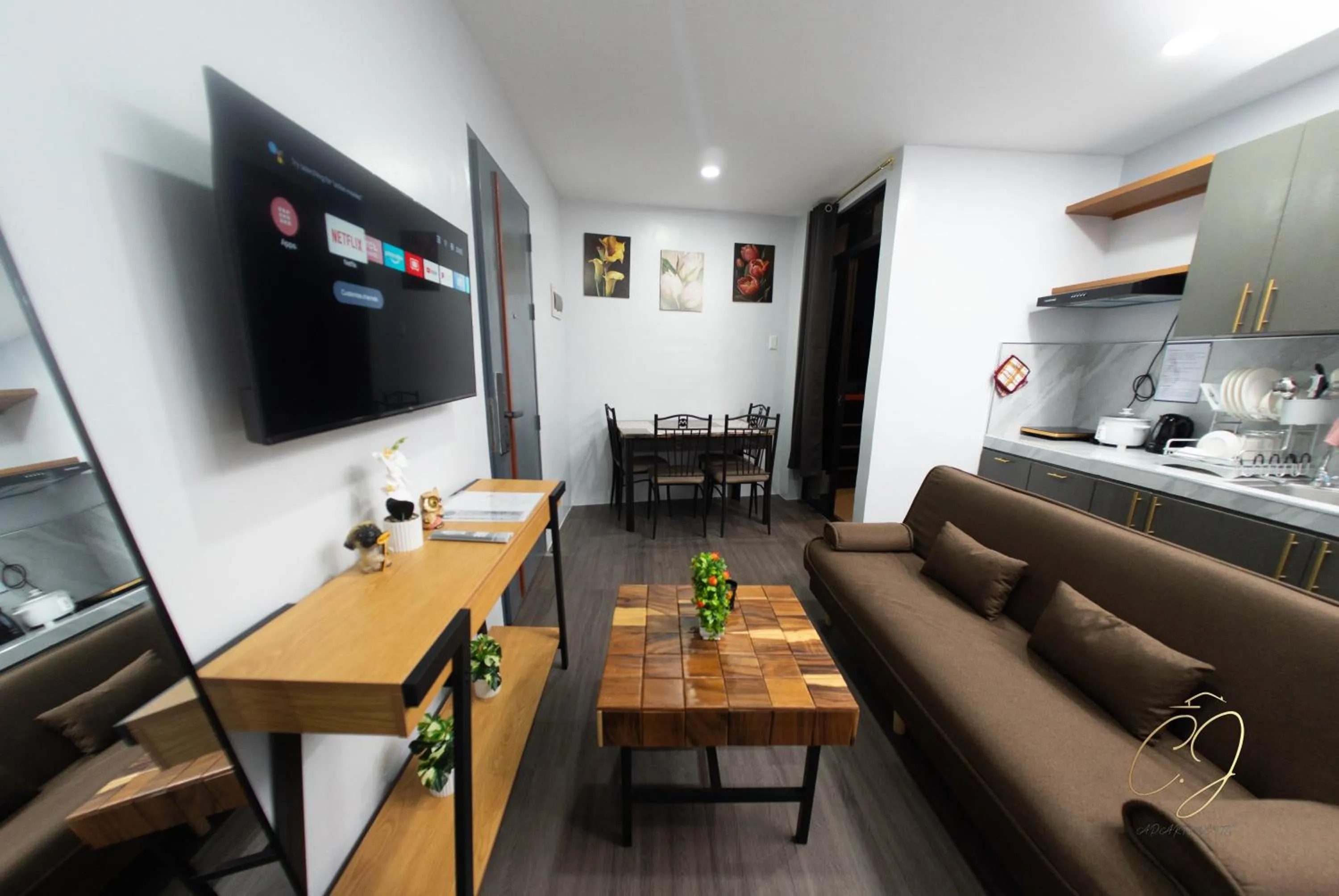 TV and multimedia in CJ Apartments