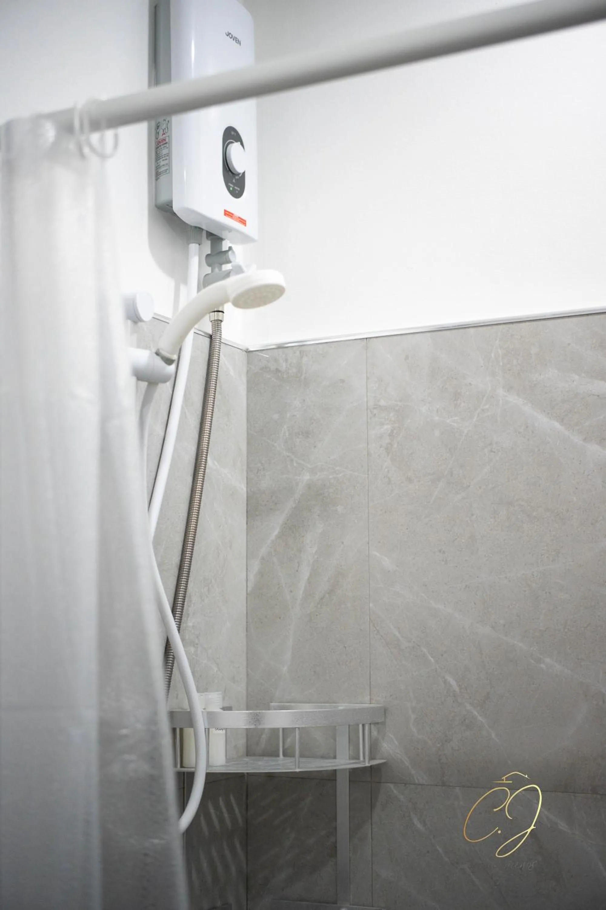 Shower in CJ Apartments