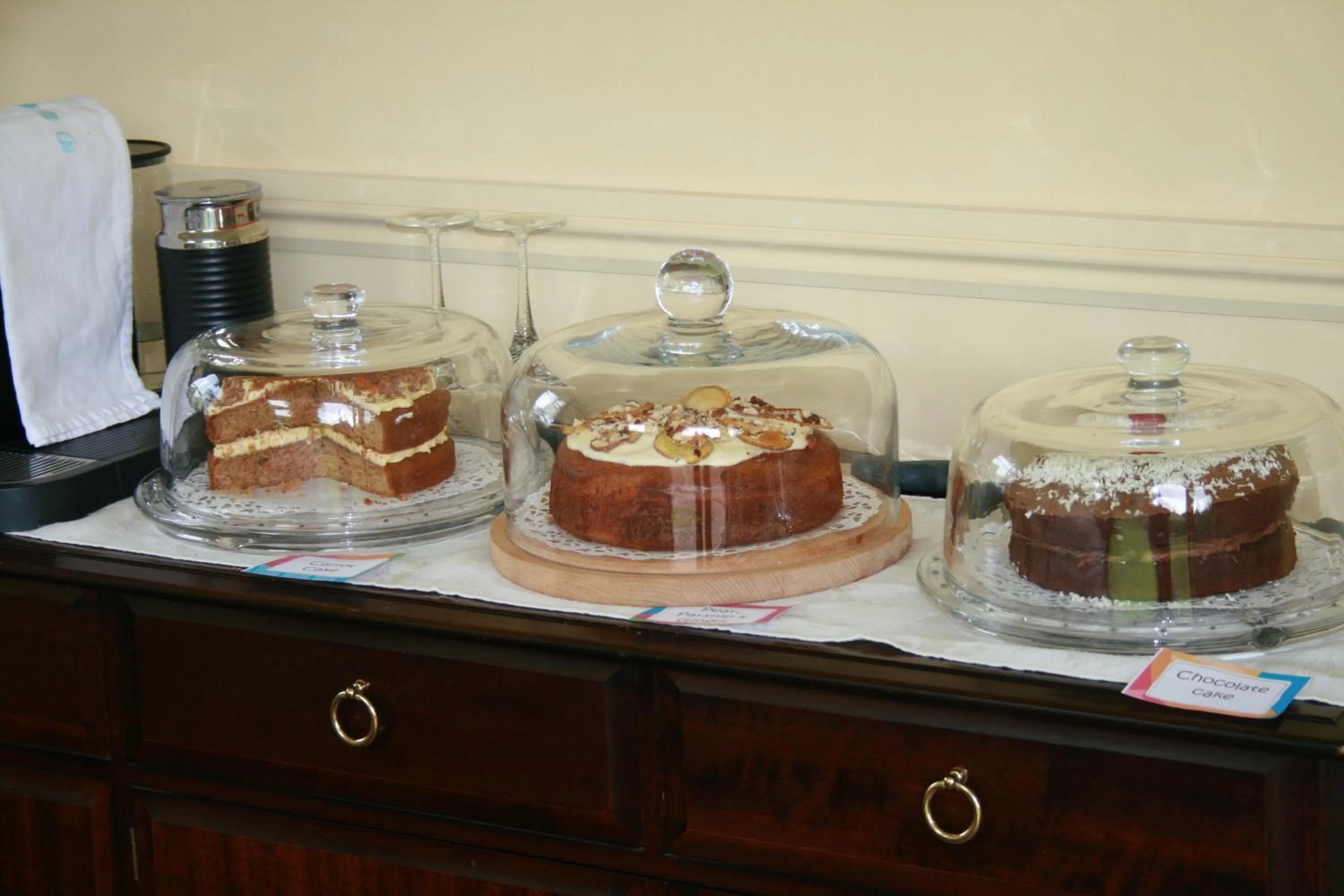 Food close-up in School House Cottage B&B and tea garden