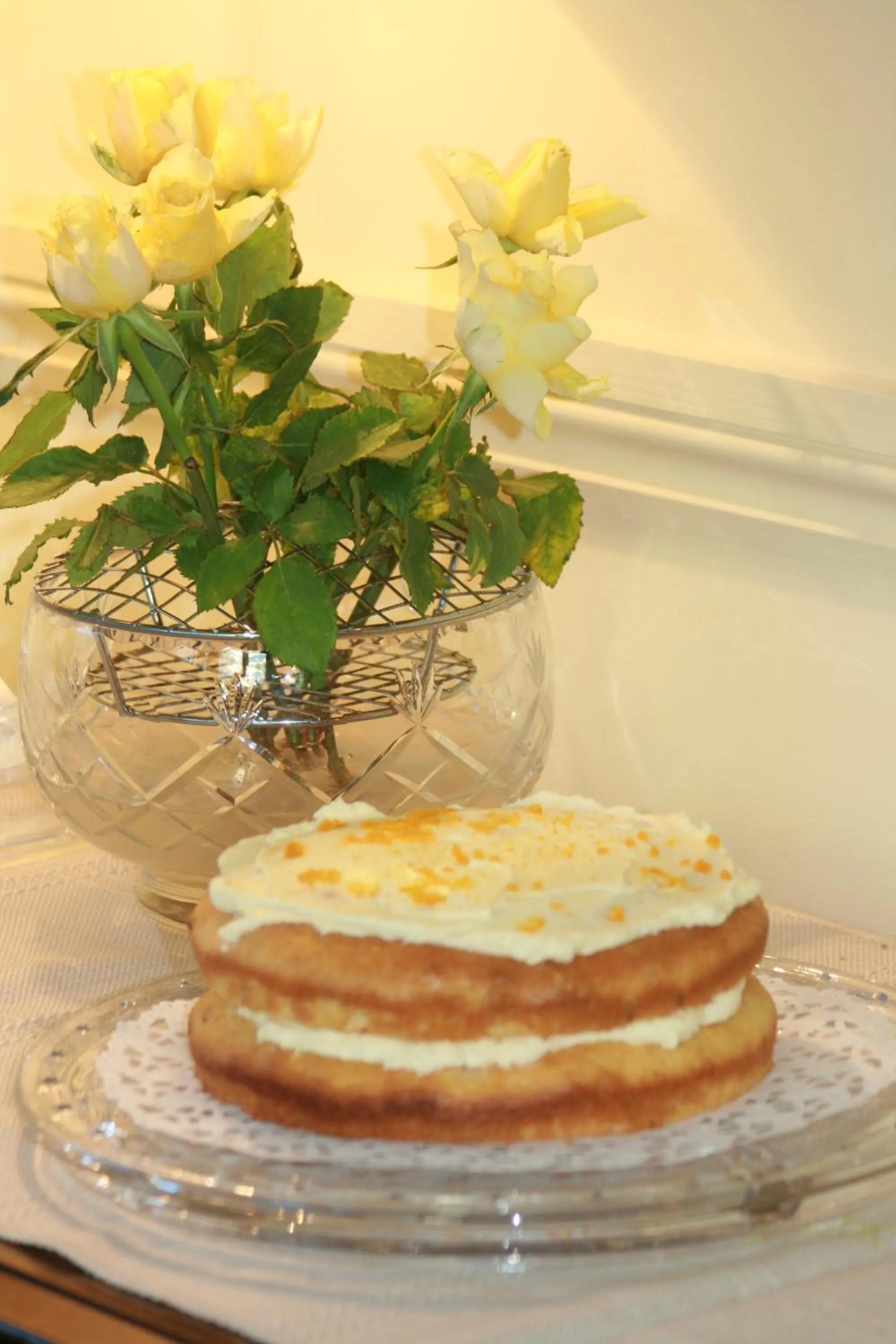 Food close-up in School House Cottage B&B and tea garden