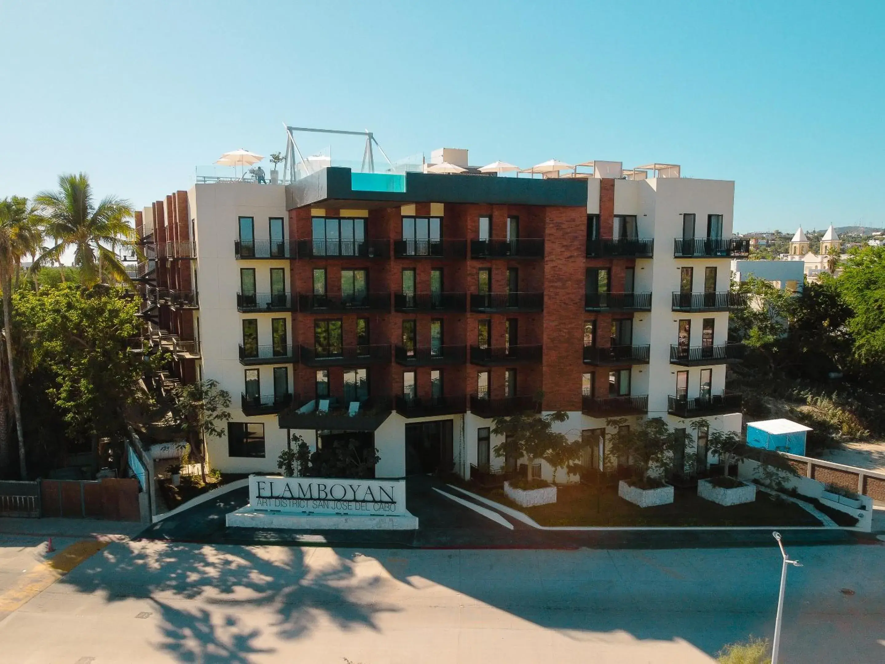 Property building in Flamboyan Hotel & Residences Property building in Flamboyan Hotel & Residences