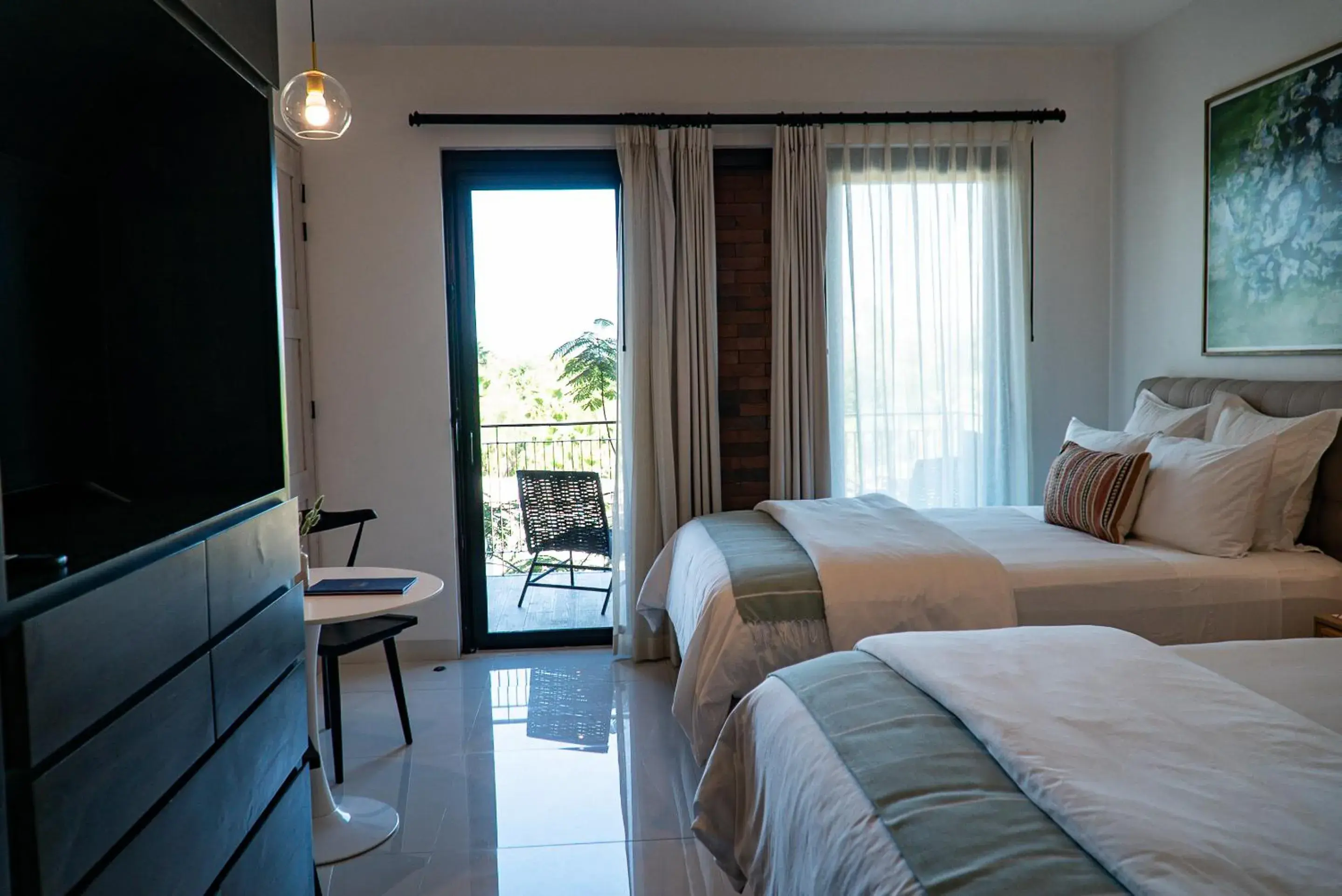 Bed in Flamboyan Hotel & Residences Bed in Flamboyan Hotel & Residences