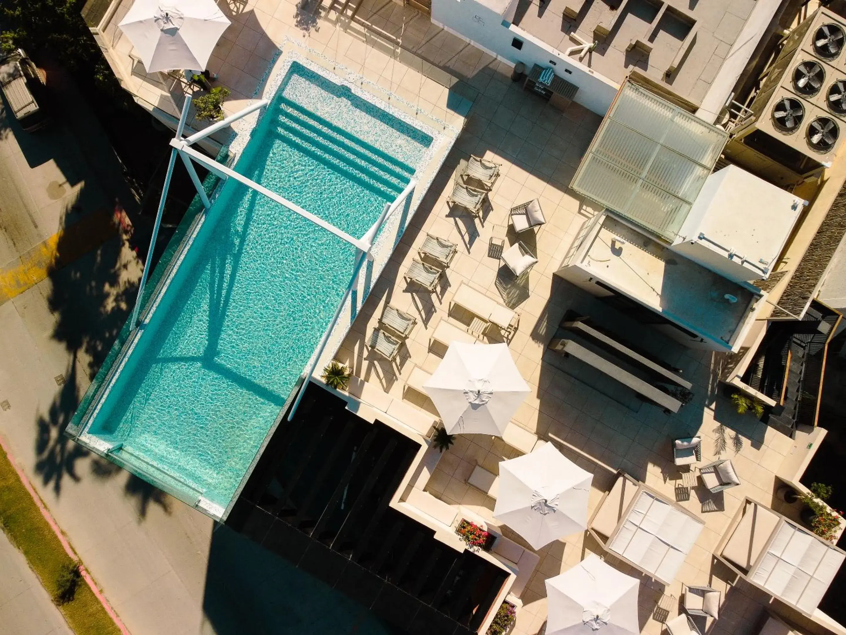 Pool view in Flamboyan Hotel & Residences Pool view in Flamboyan Hotel & Residences