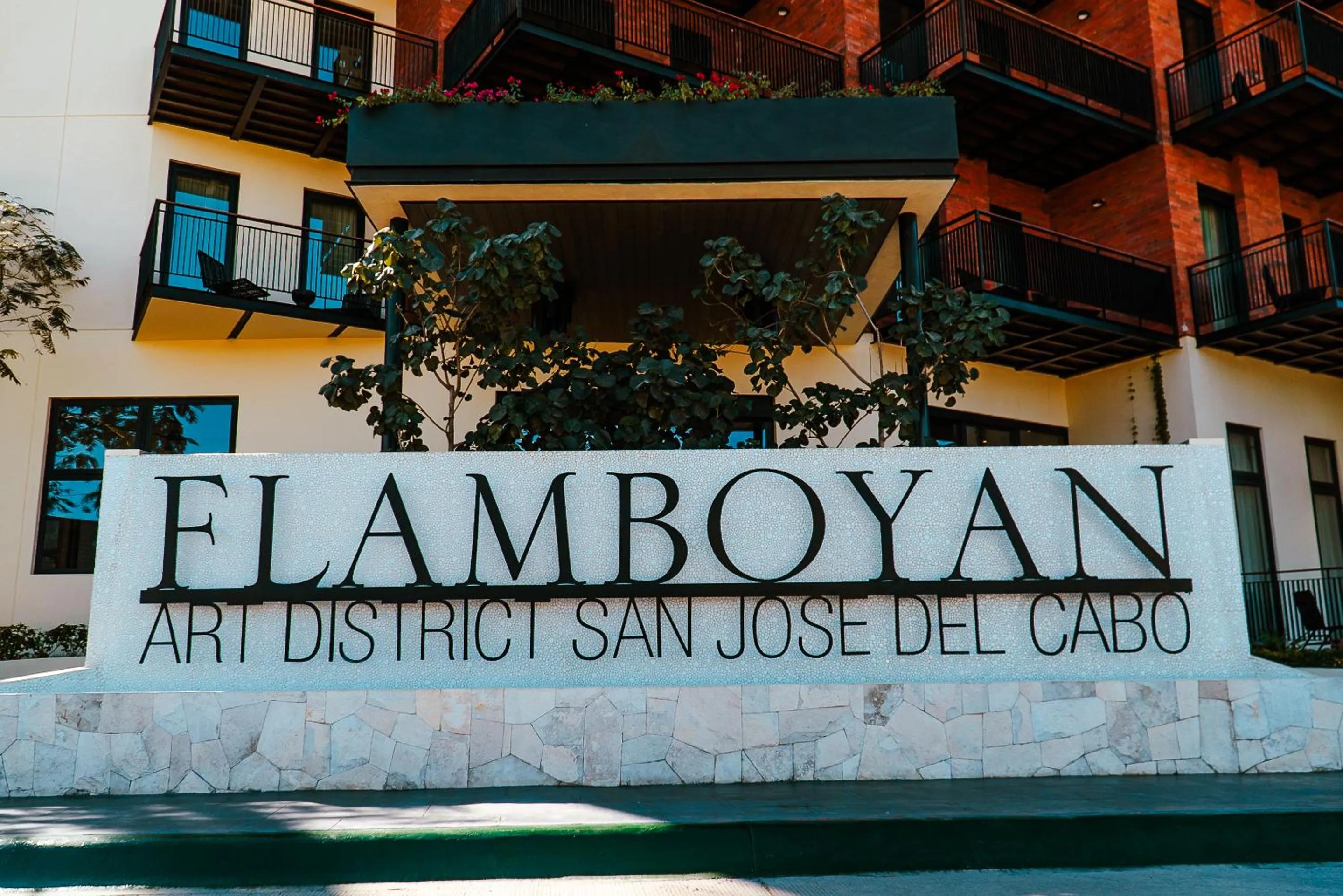 Property building in Flamboyan Hotel & Residences