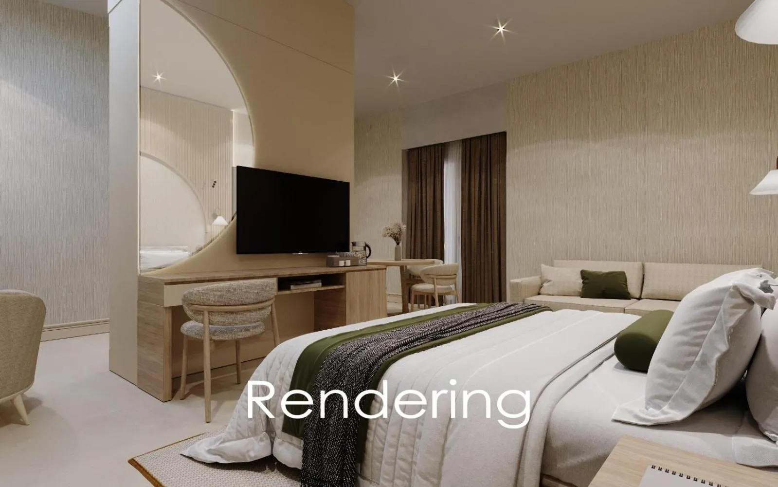 Bedroom in Villa Delta - Parkhotel Delta