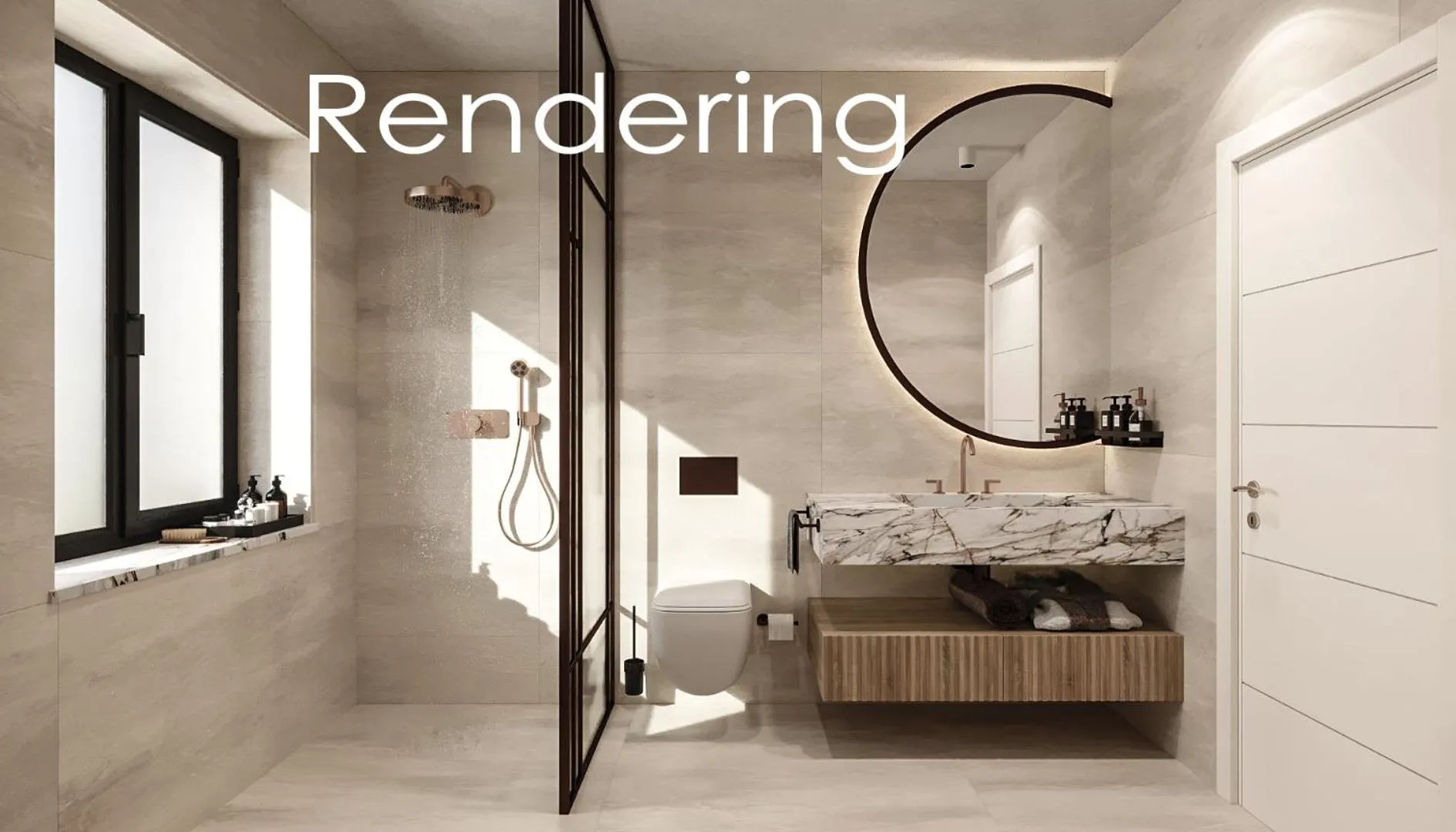 Bathroom in Villa Delta - Parkhotel Delta