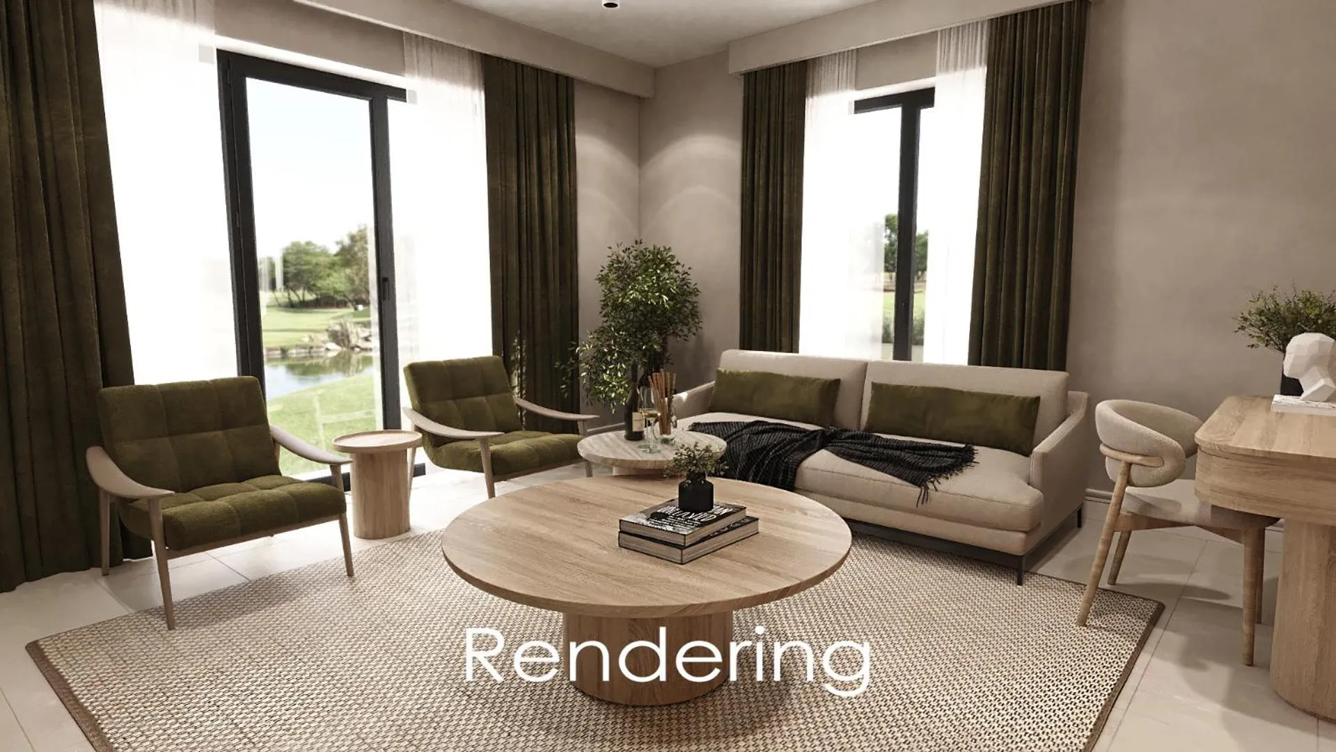 Living room in Villa Delta - Parkhotel Delta