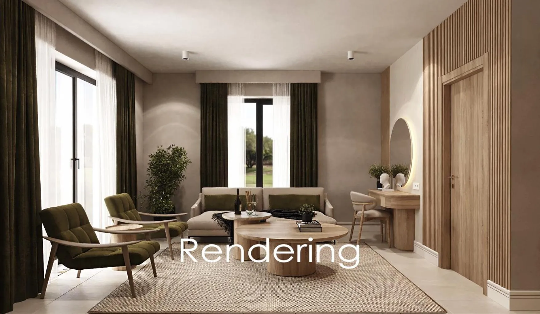 Seating area in Villa Delta - Parkhotel Delta