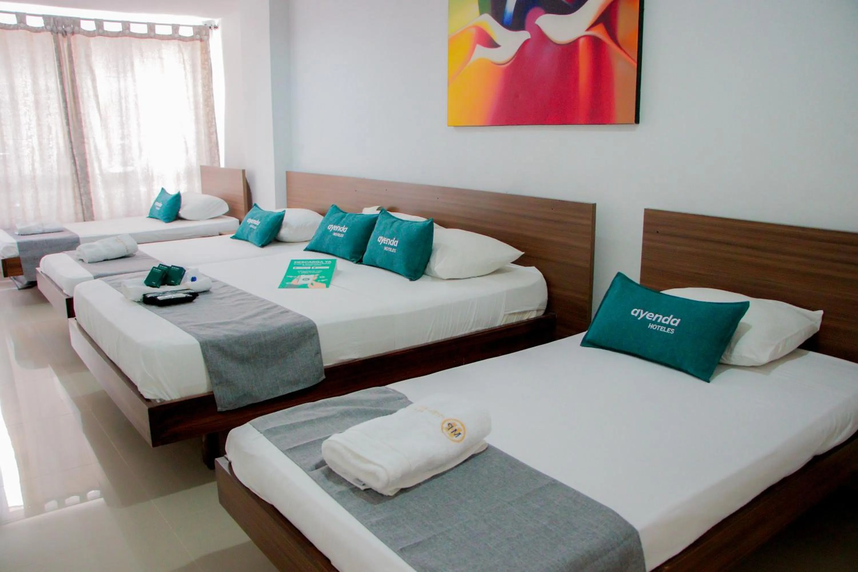 Bed in Ayenda 1501 Metropolitana Plaza