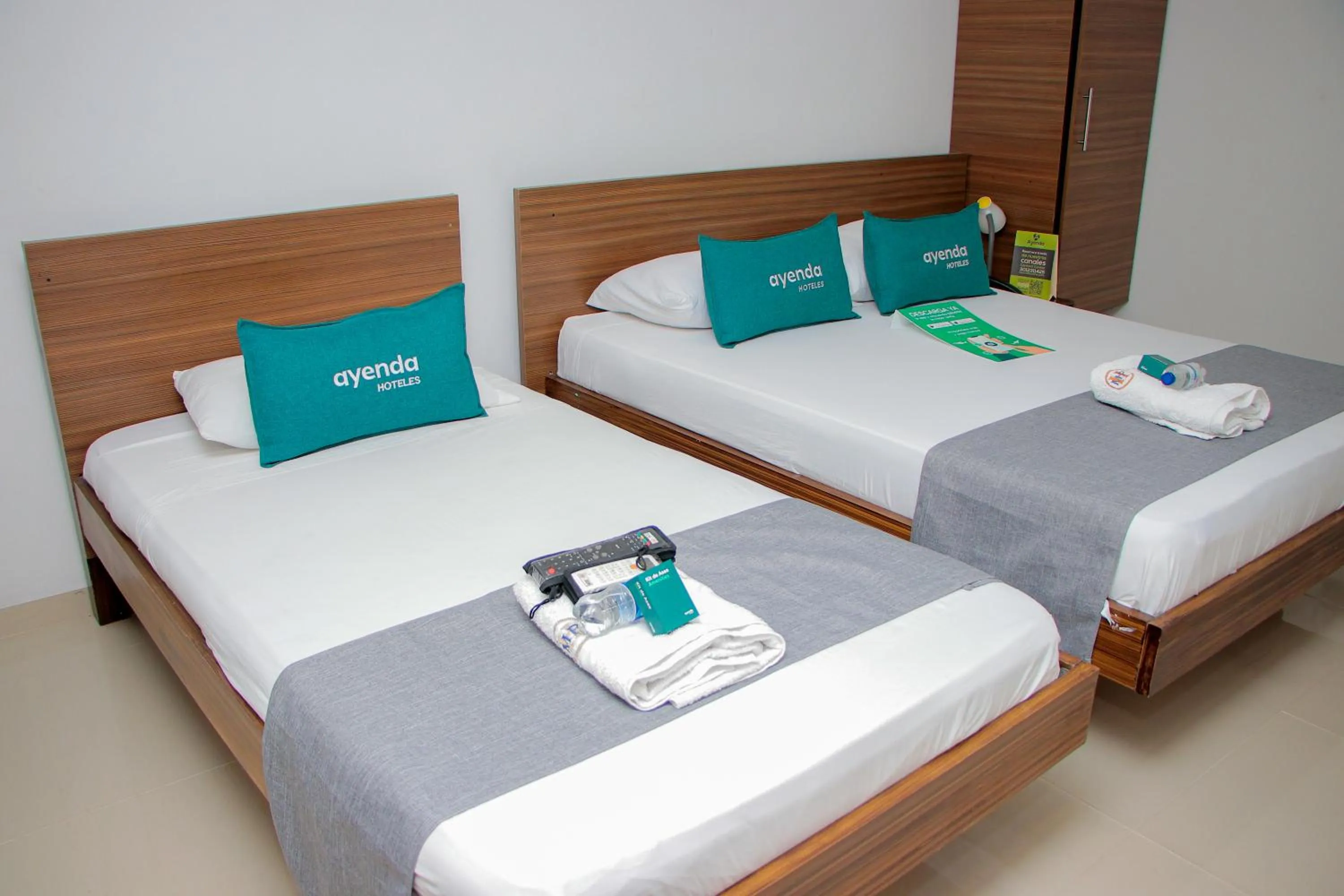 Bed in Ayenda 1501 Metropolitana Plaza