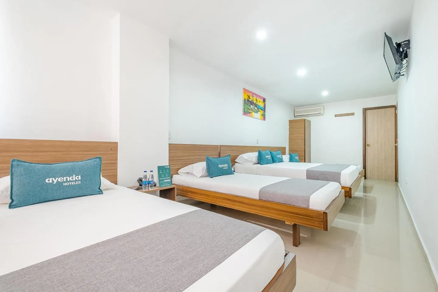 Bed in Ayenda 1501 Metropolitana Plaza