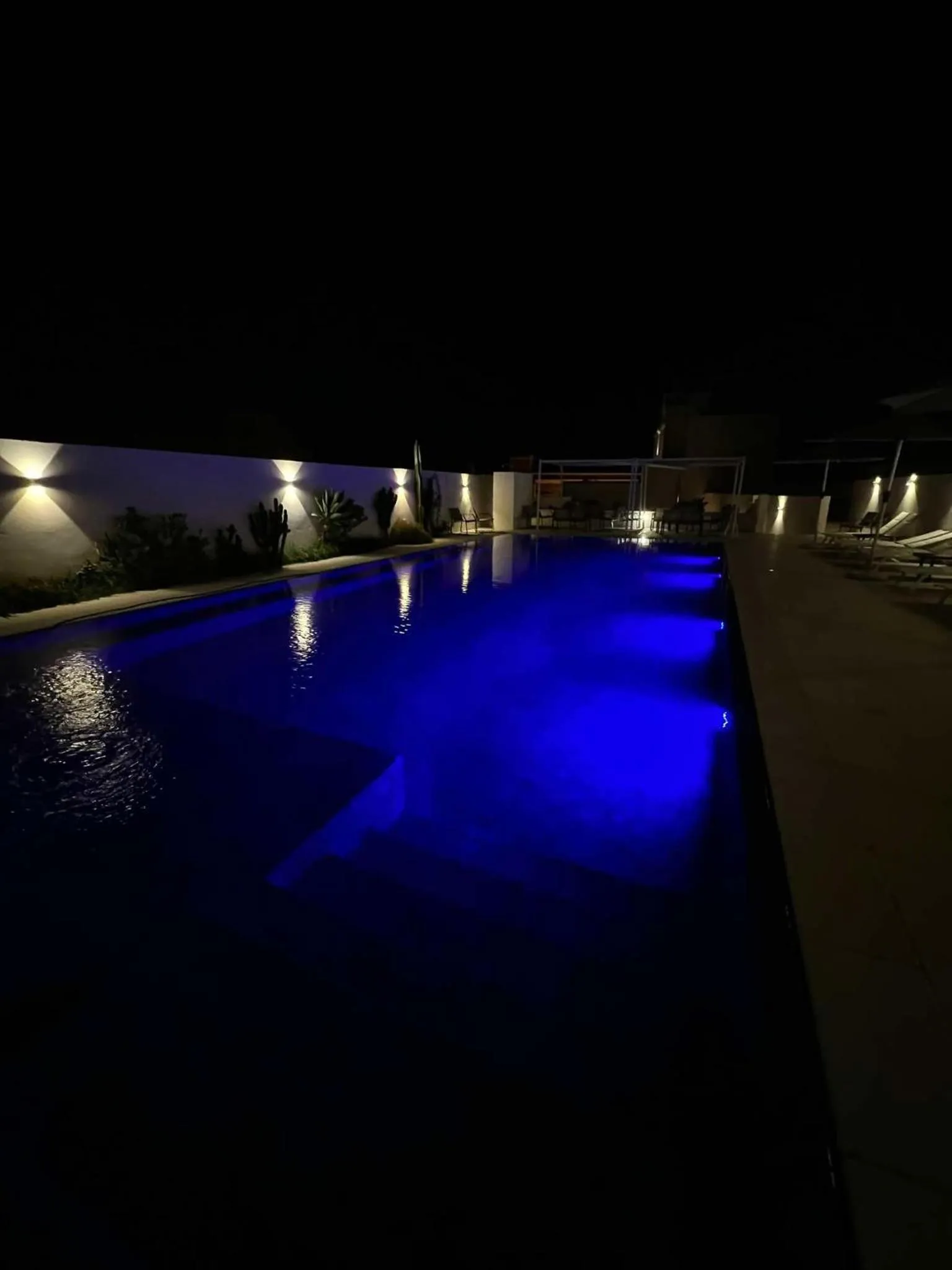 Pool view in TS Residence