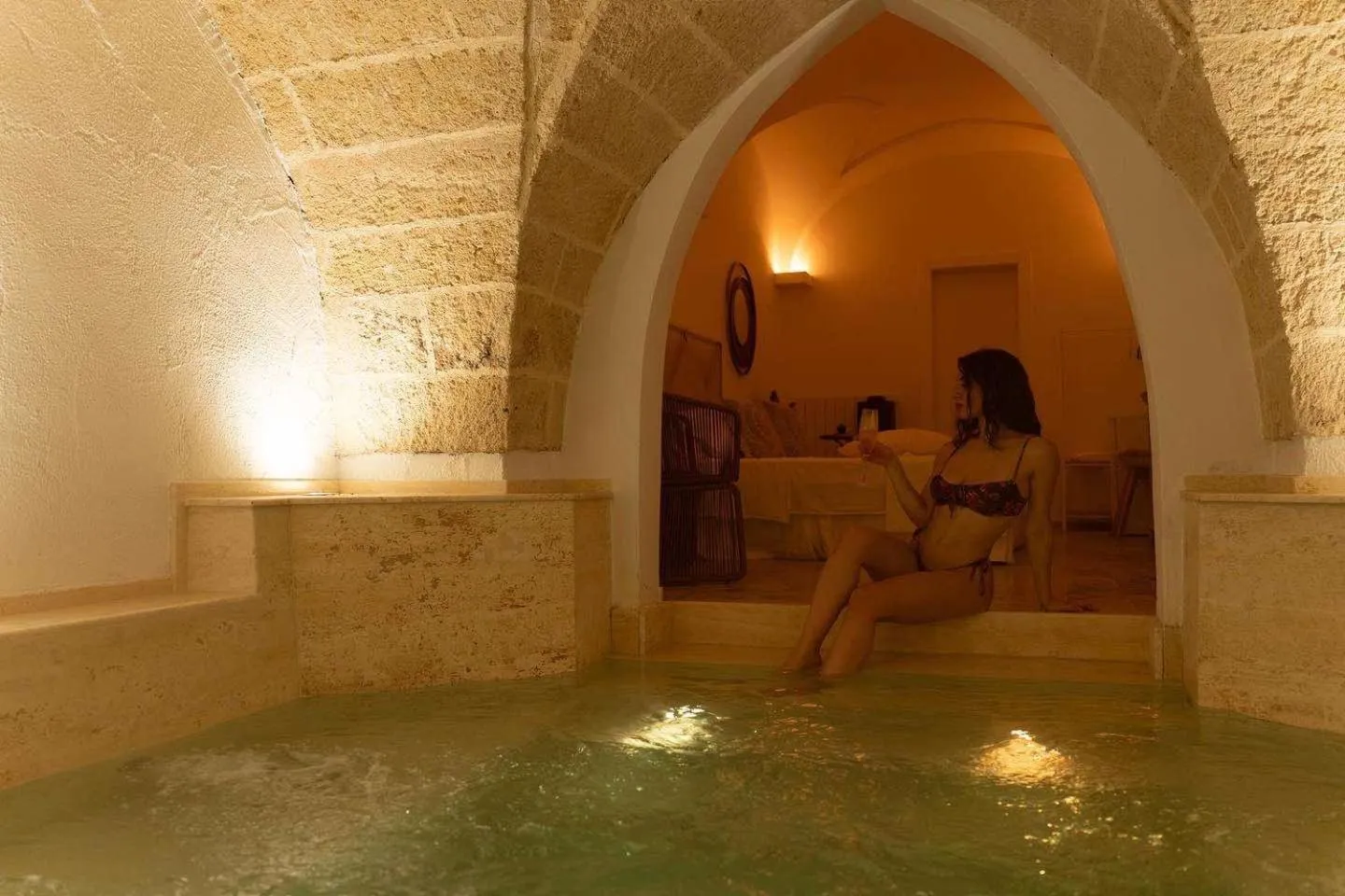 Swimming pool in TS Residence