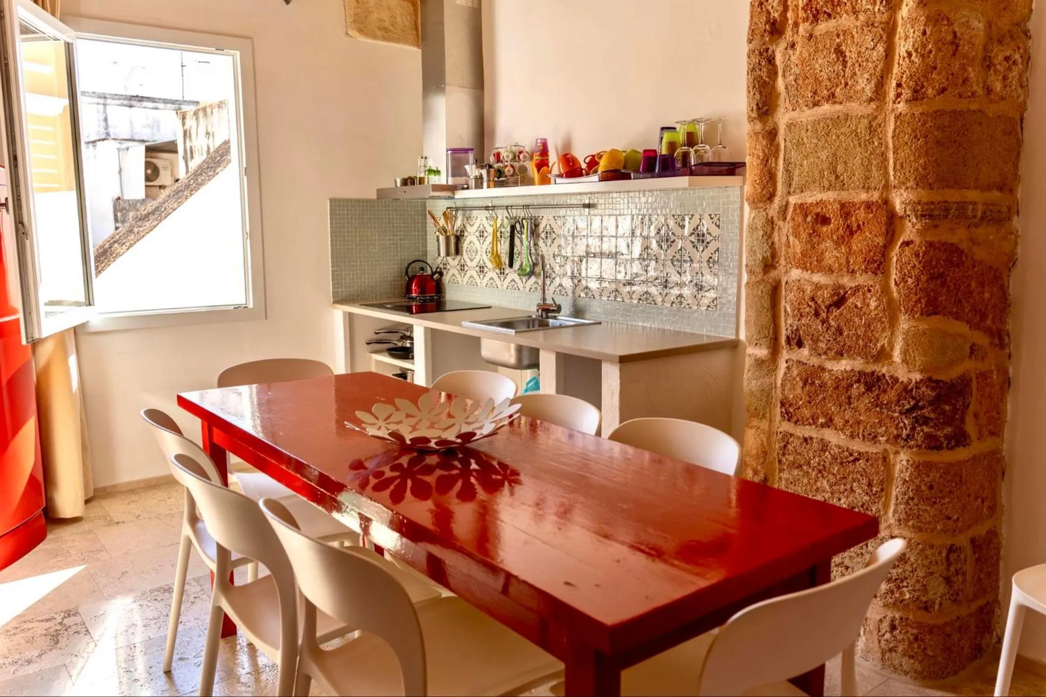Dining area in TS Residence
