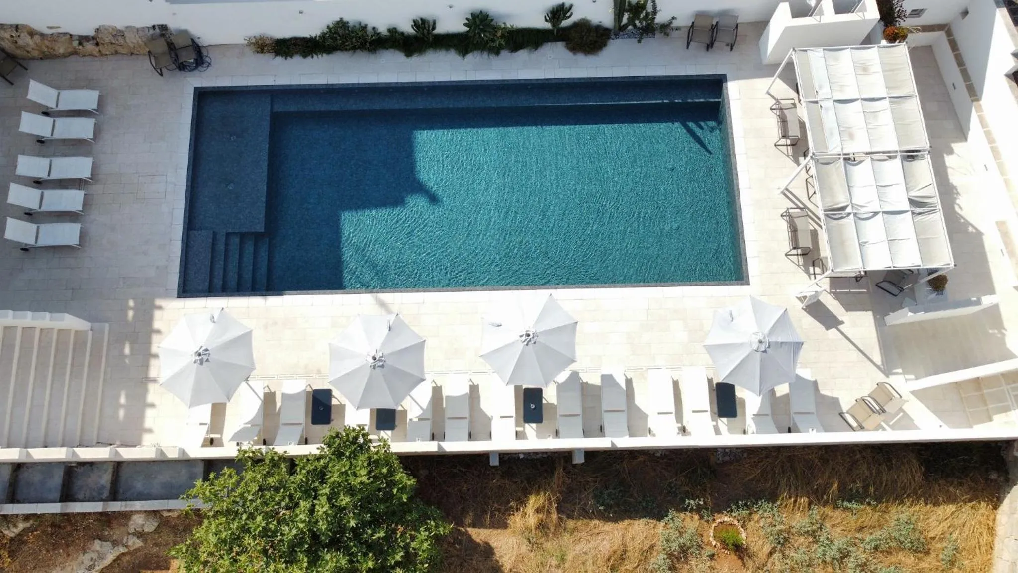 Pool view in TS Residence