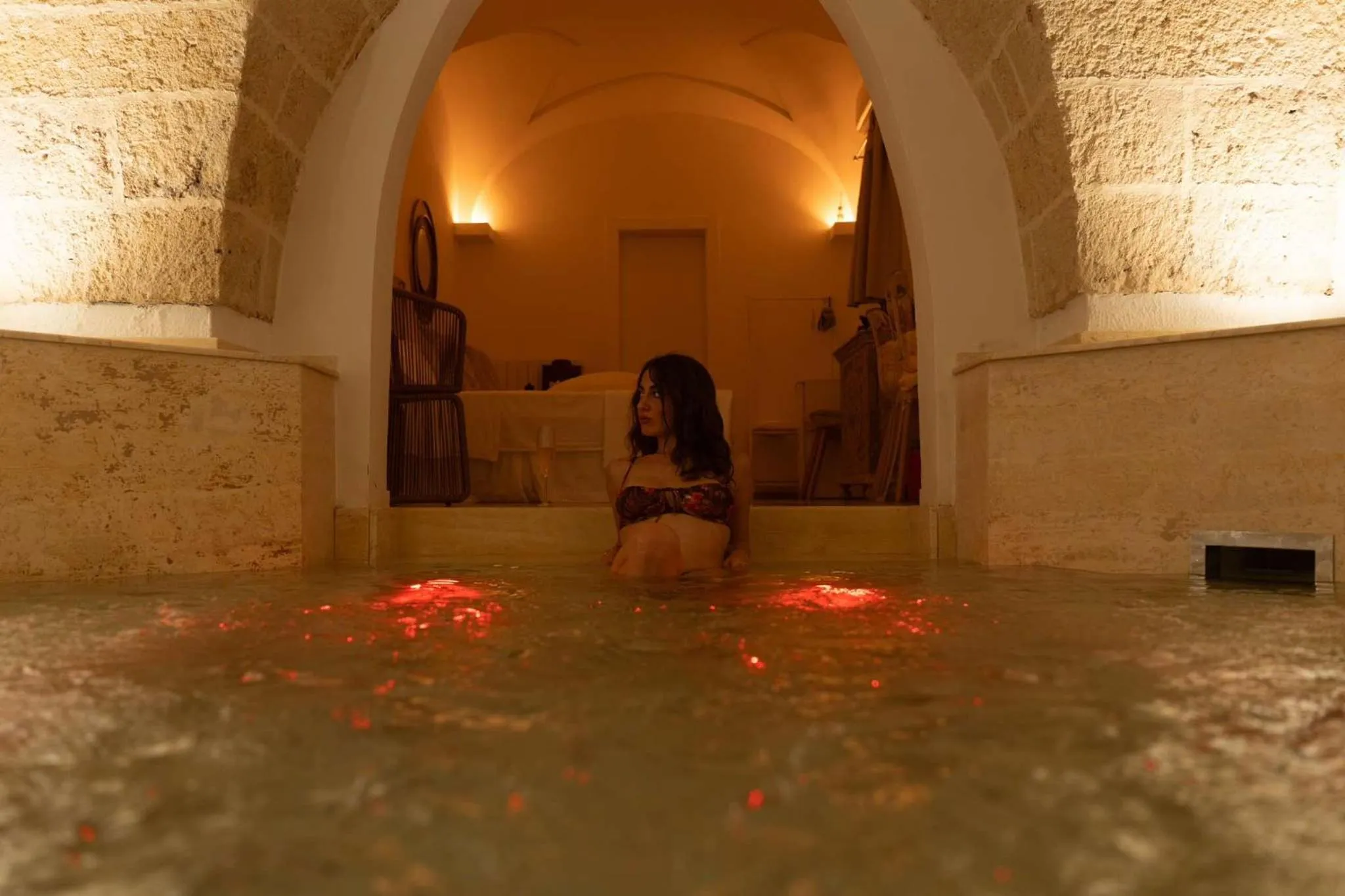 Swimming pool in TS Residence