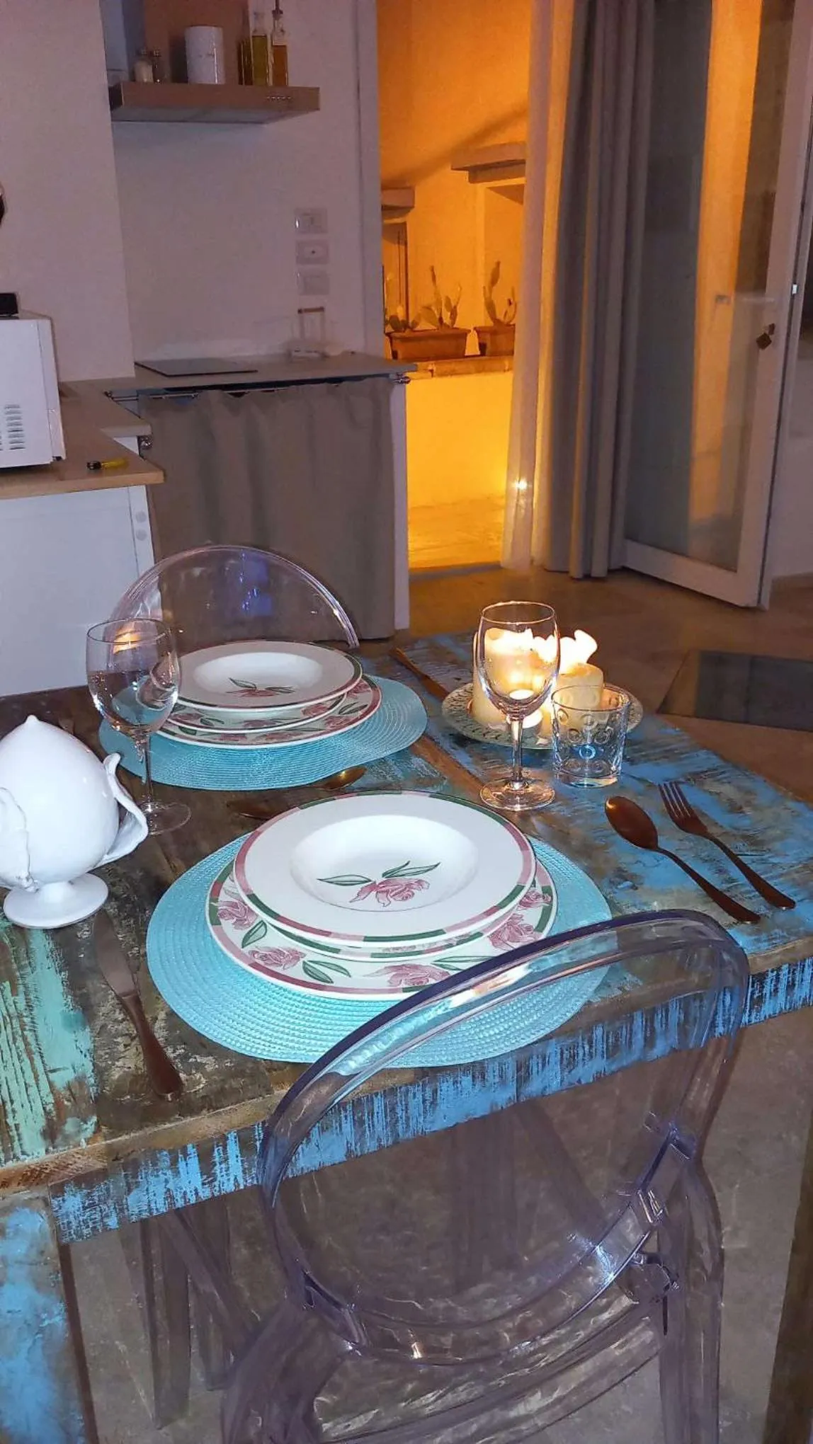 Dining area in TS Residence