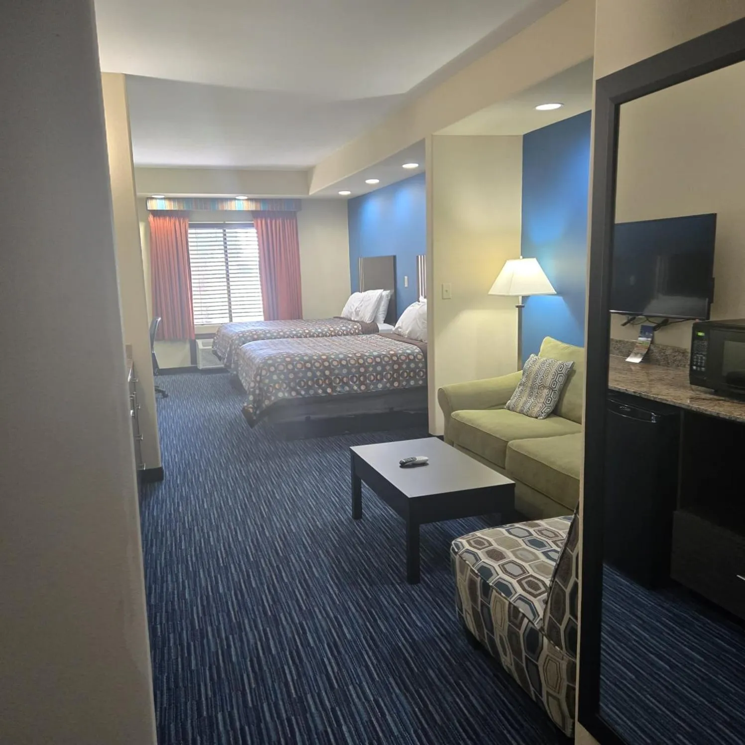 Bedroom, Bed in Karnes City Lodge