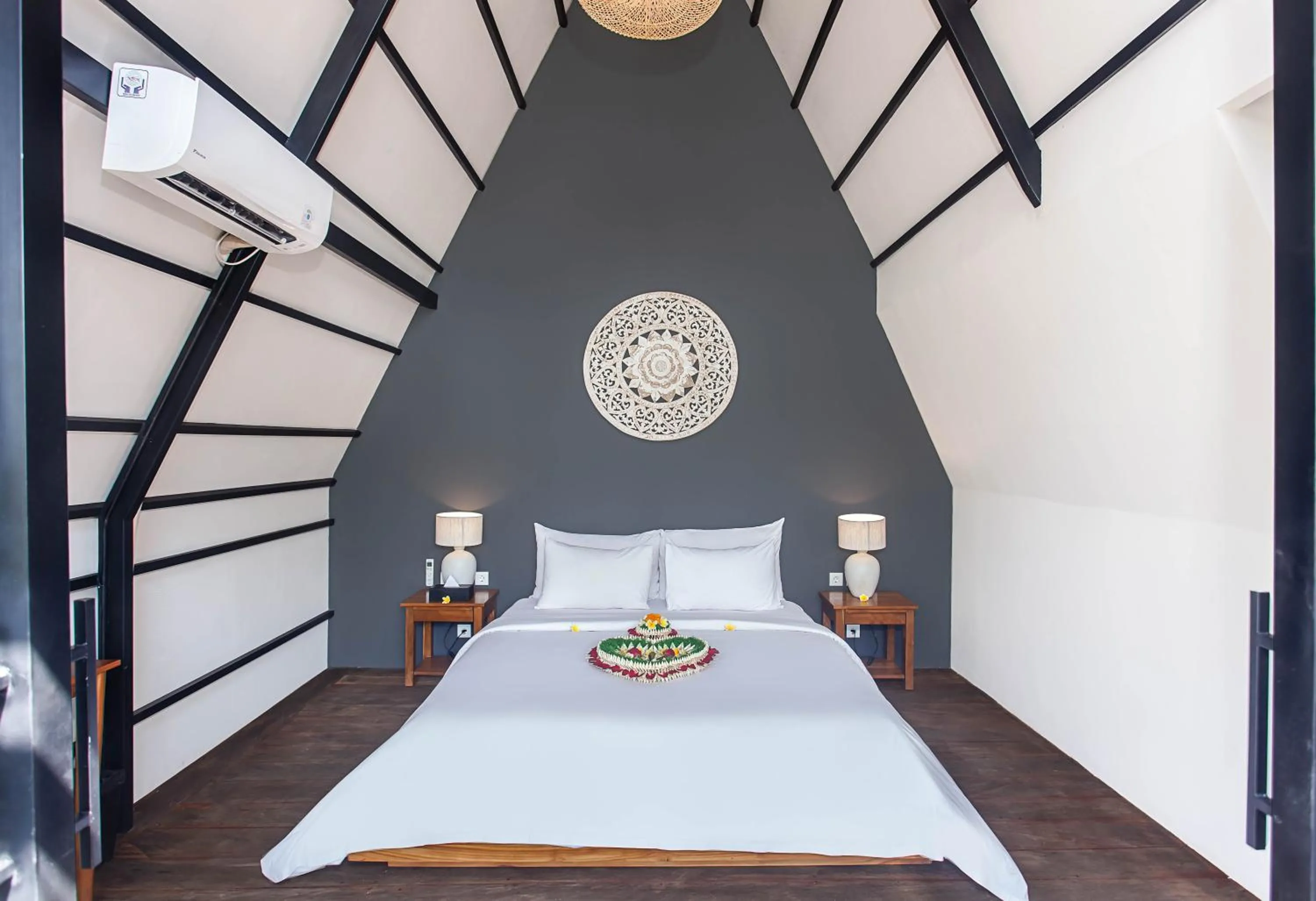 Bedroom, Bed in TUJUH Angel by GenuineHost