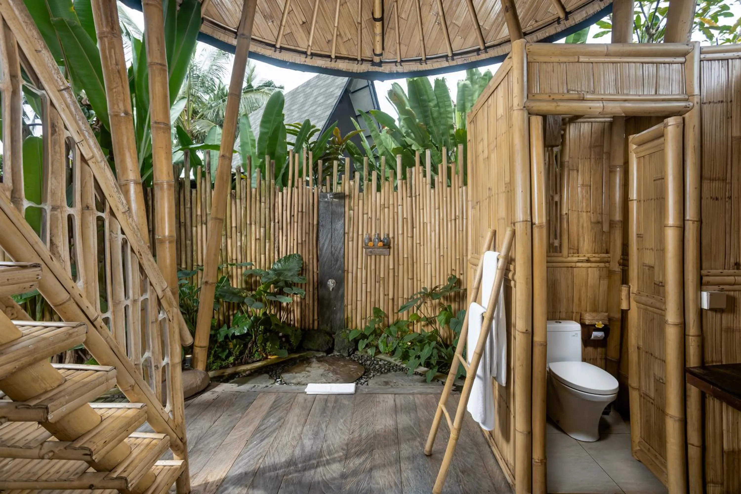 Bathroom in TUJUH Angel by GenuineHost