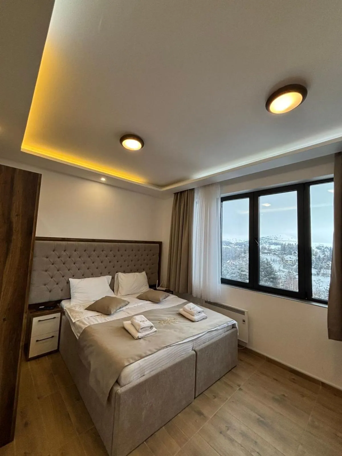 Bedroom, Bed in Zlatiborske terase Spa&Wellness