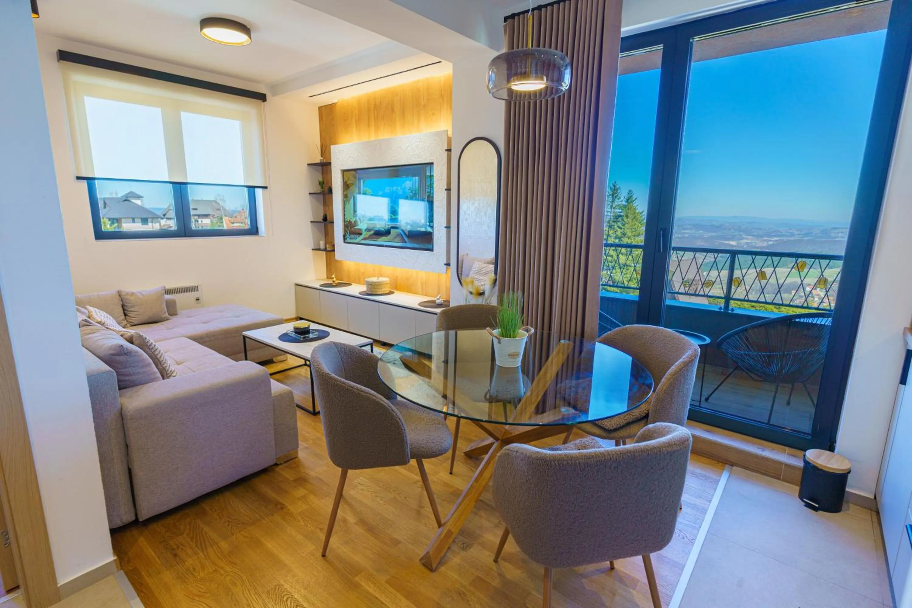 Living room in Zlatiborske terase Spa&Wellness