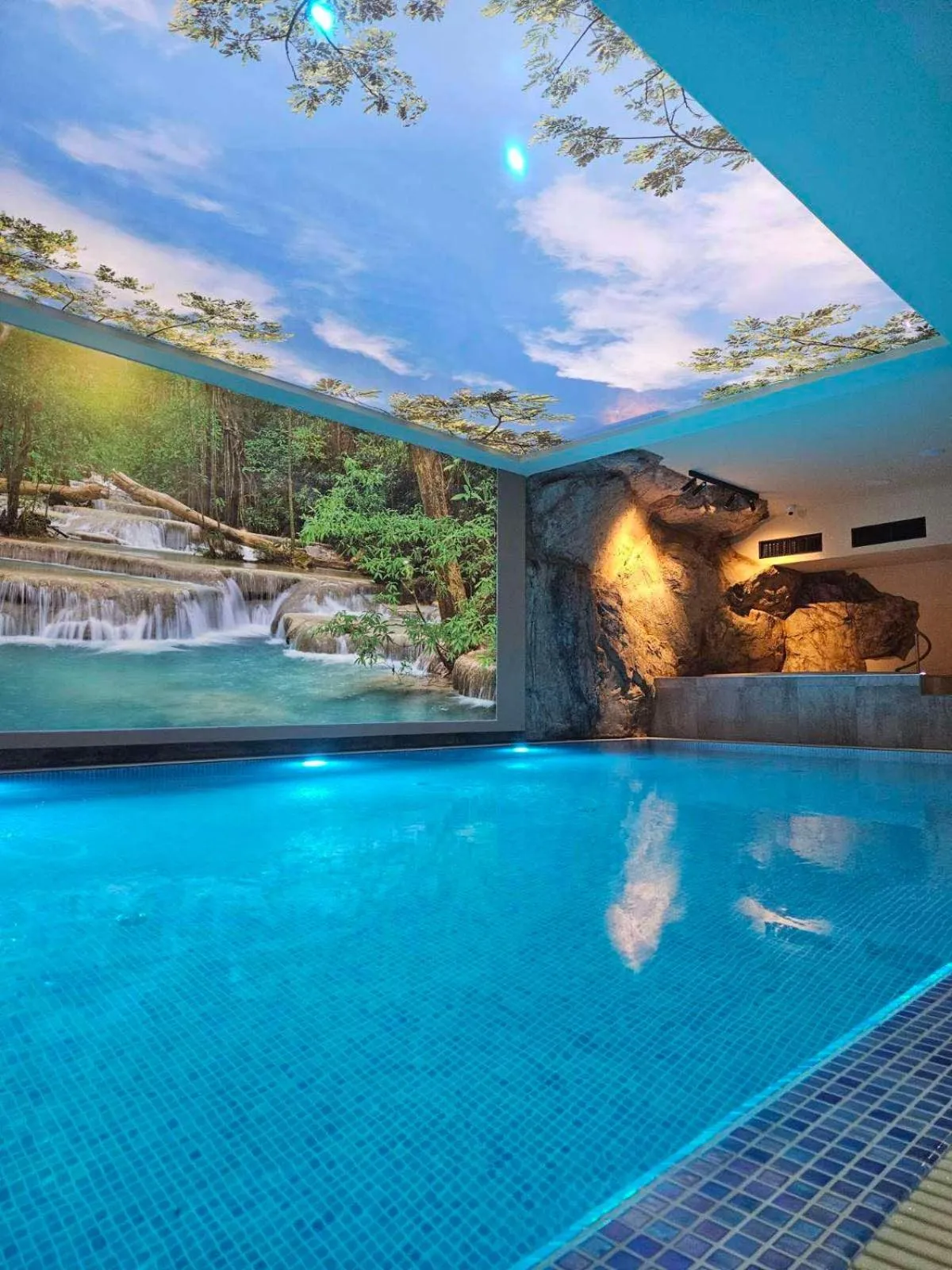 Swimming pool in Zlatiborske terase Spa&Wellness