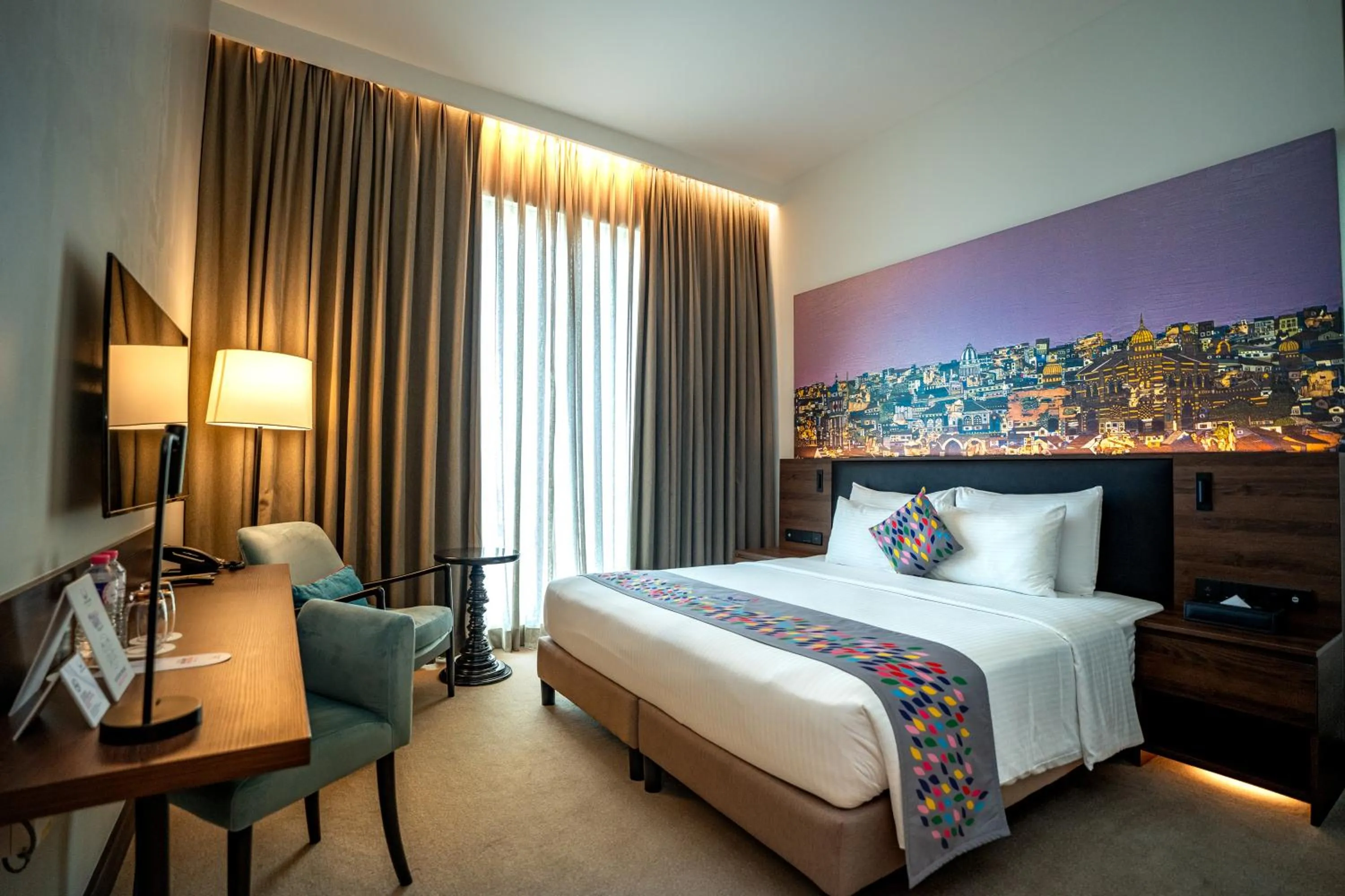 Bed in Sofia Colombo City Hotel