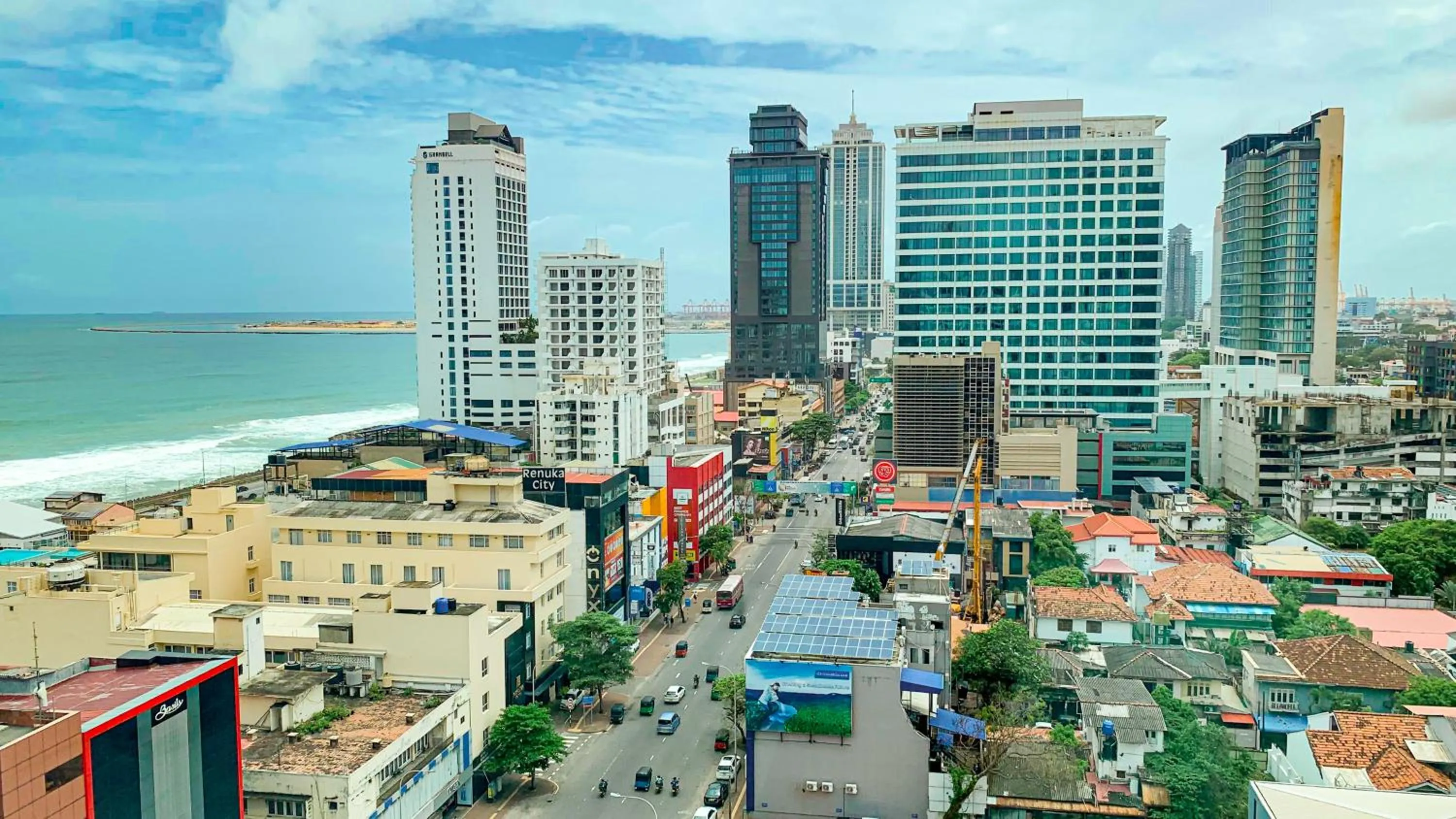 City view in Sofia Colombo City Hotel