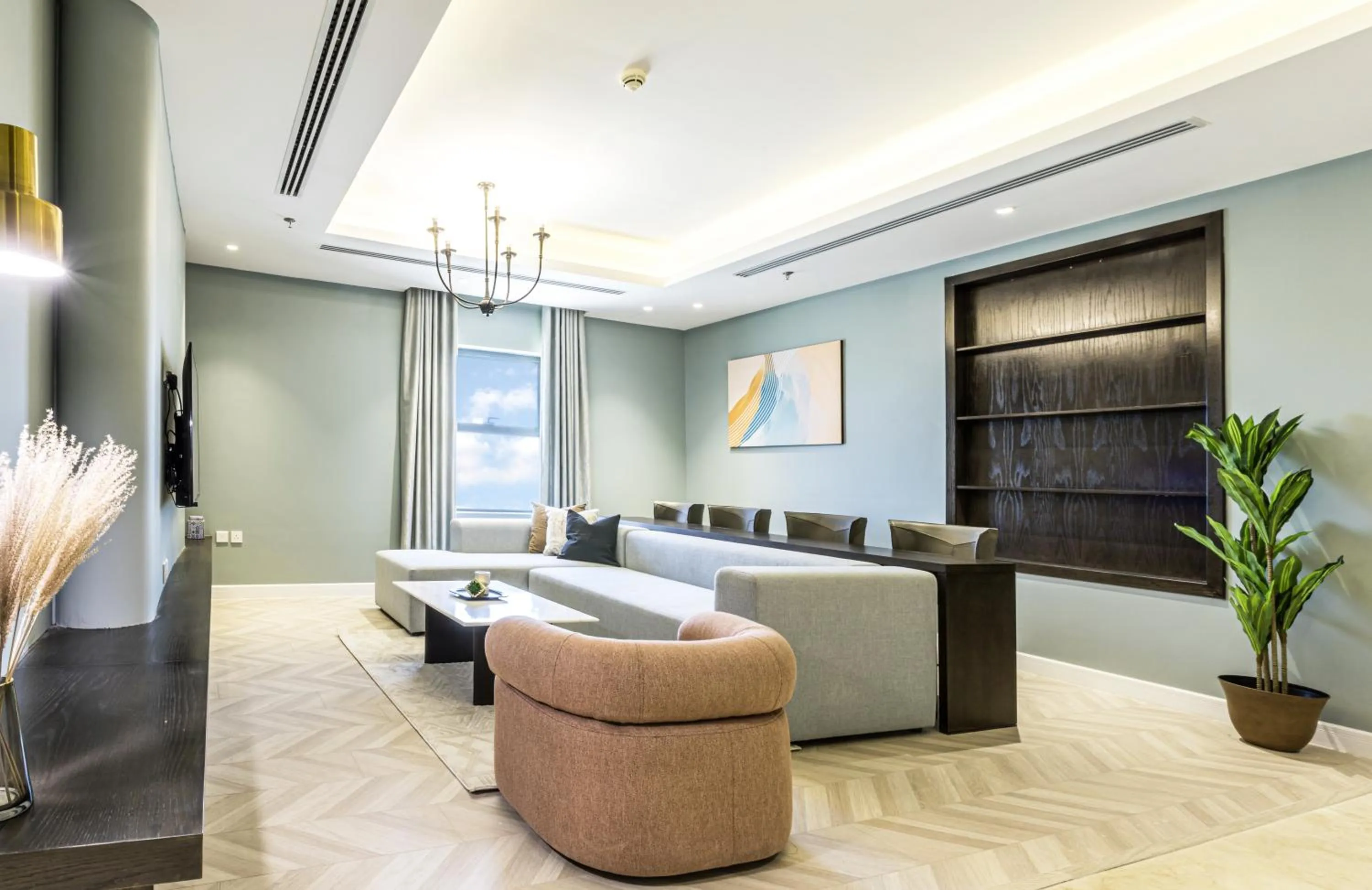 Living room in Stella Stays Olaya Tower 1