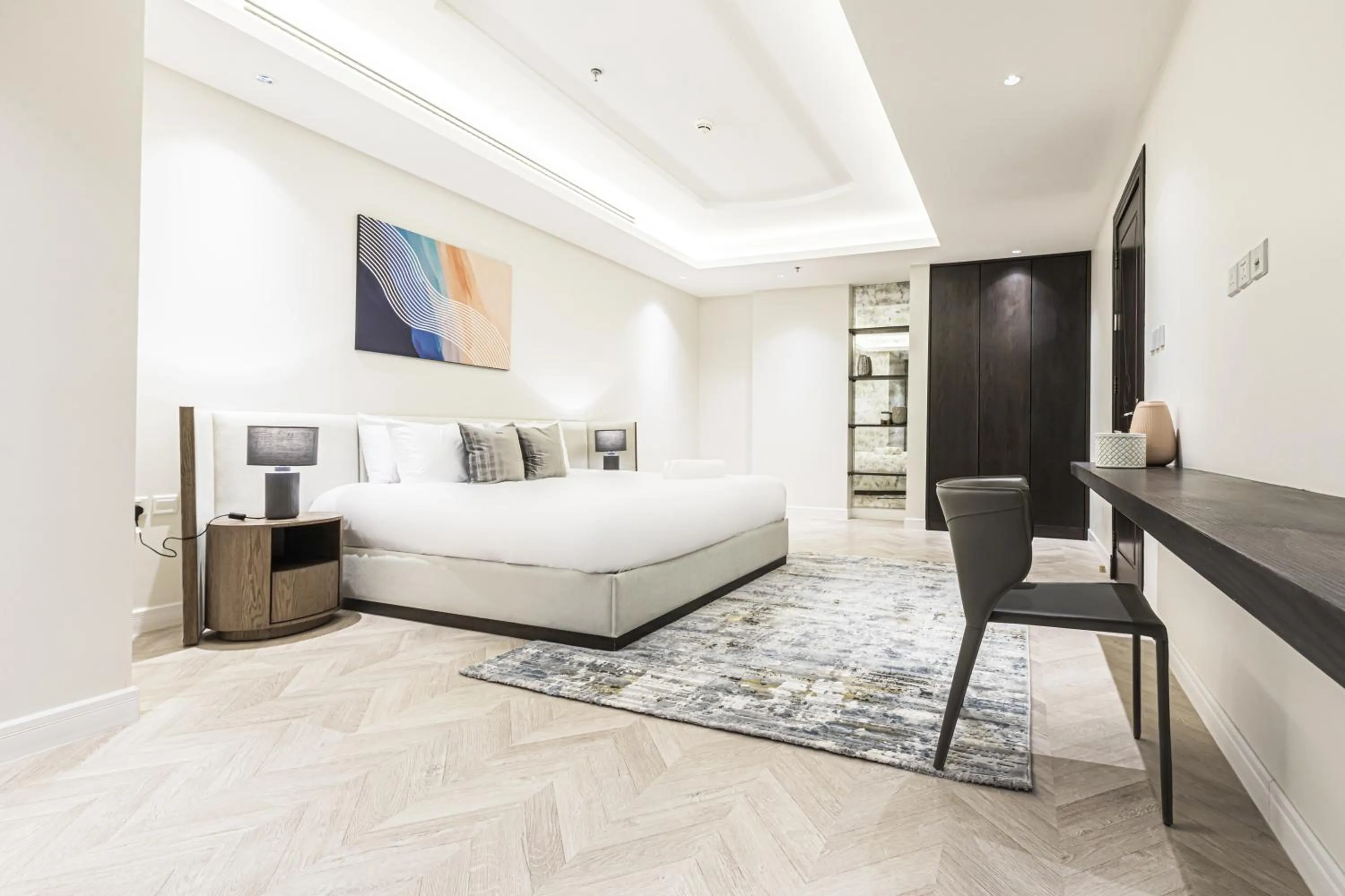 Bedroom, Bed in Stella Stays Olaya Tower 1