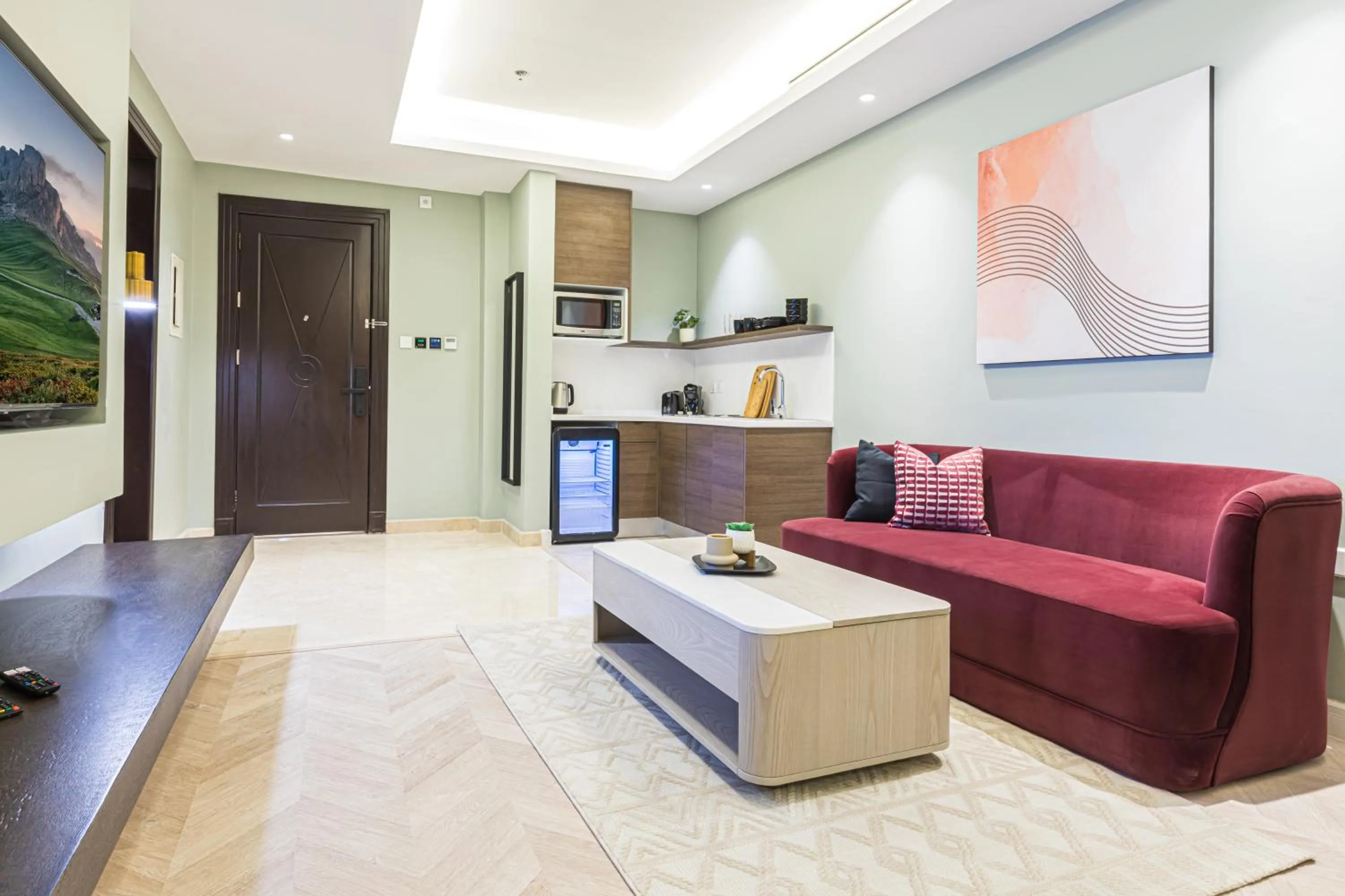 Photo of the whole room in Stella Stays Olaya Tower 1