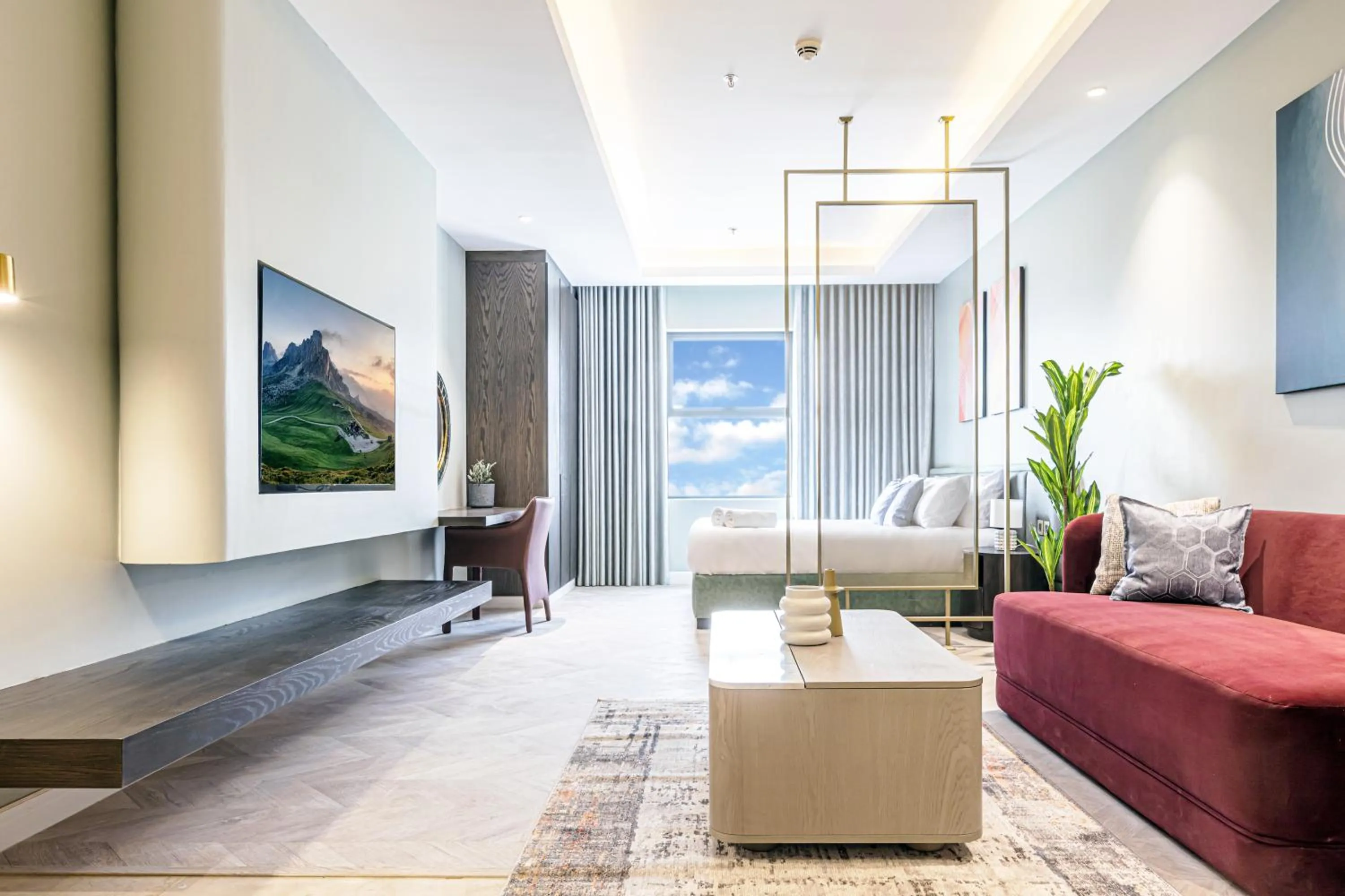 Photo of the whole room in Stella Stays Olaya Tower 1