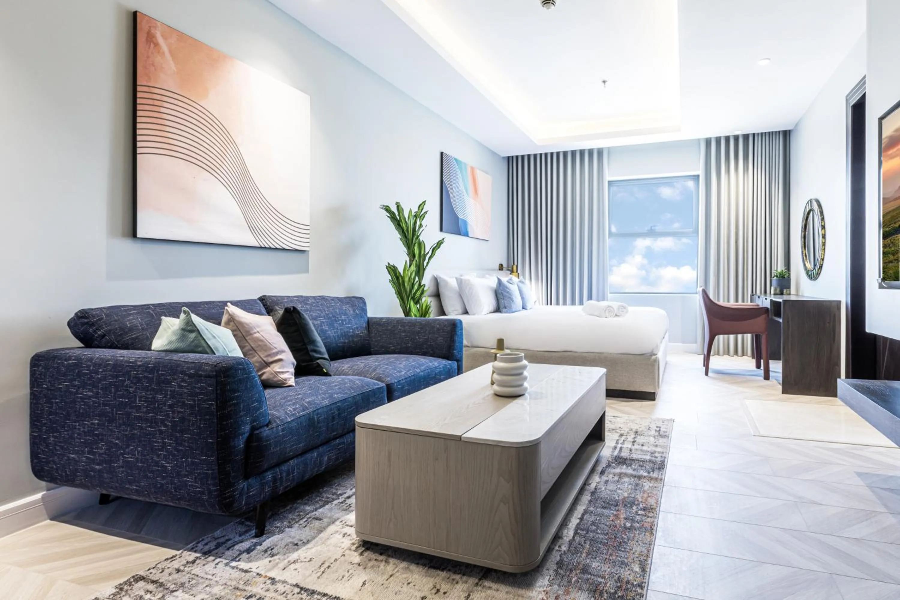 Living room in Stella Stays Olaya Tower 1