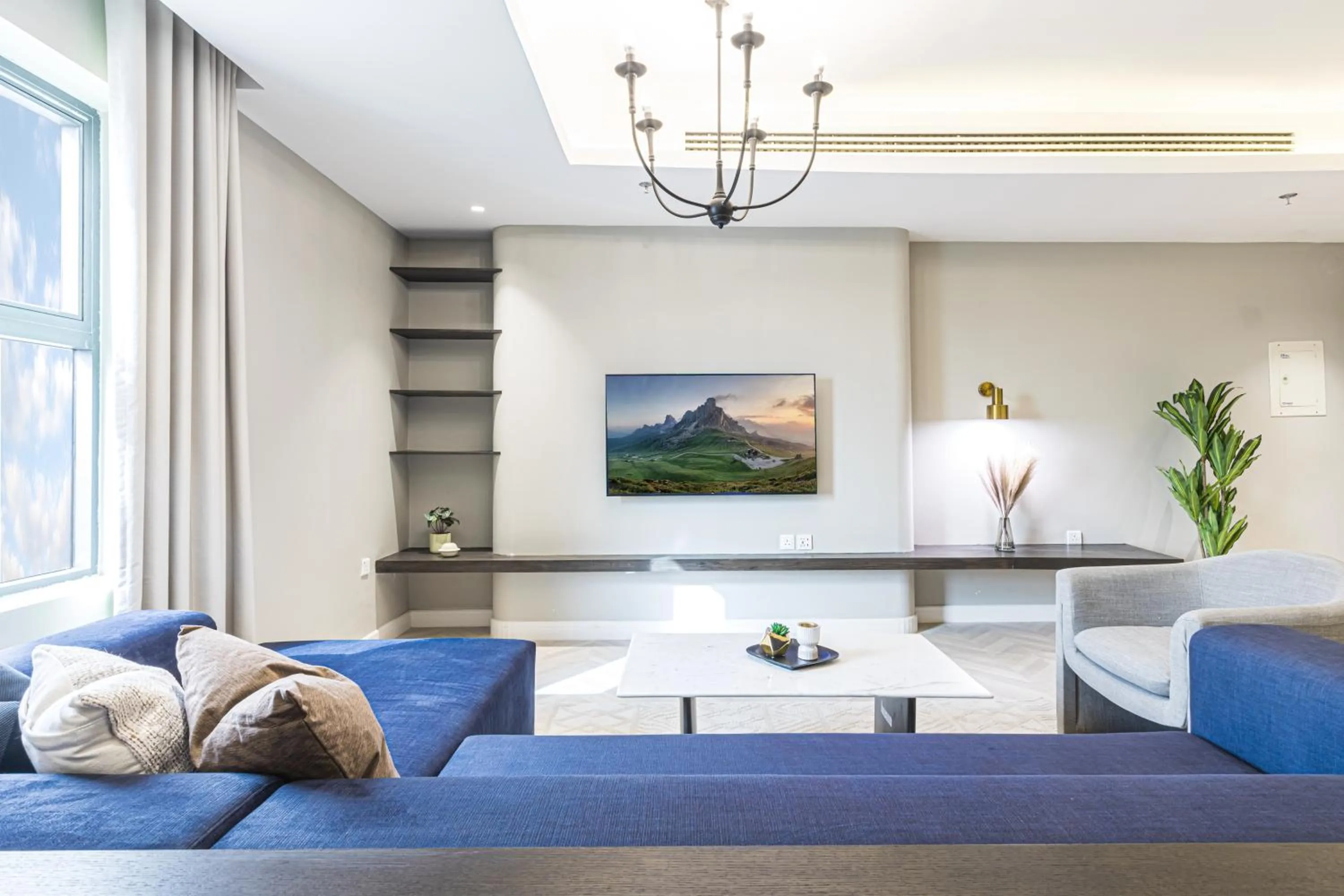 Living room in Stella Stays Olaya Tower 1