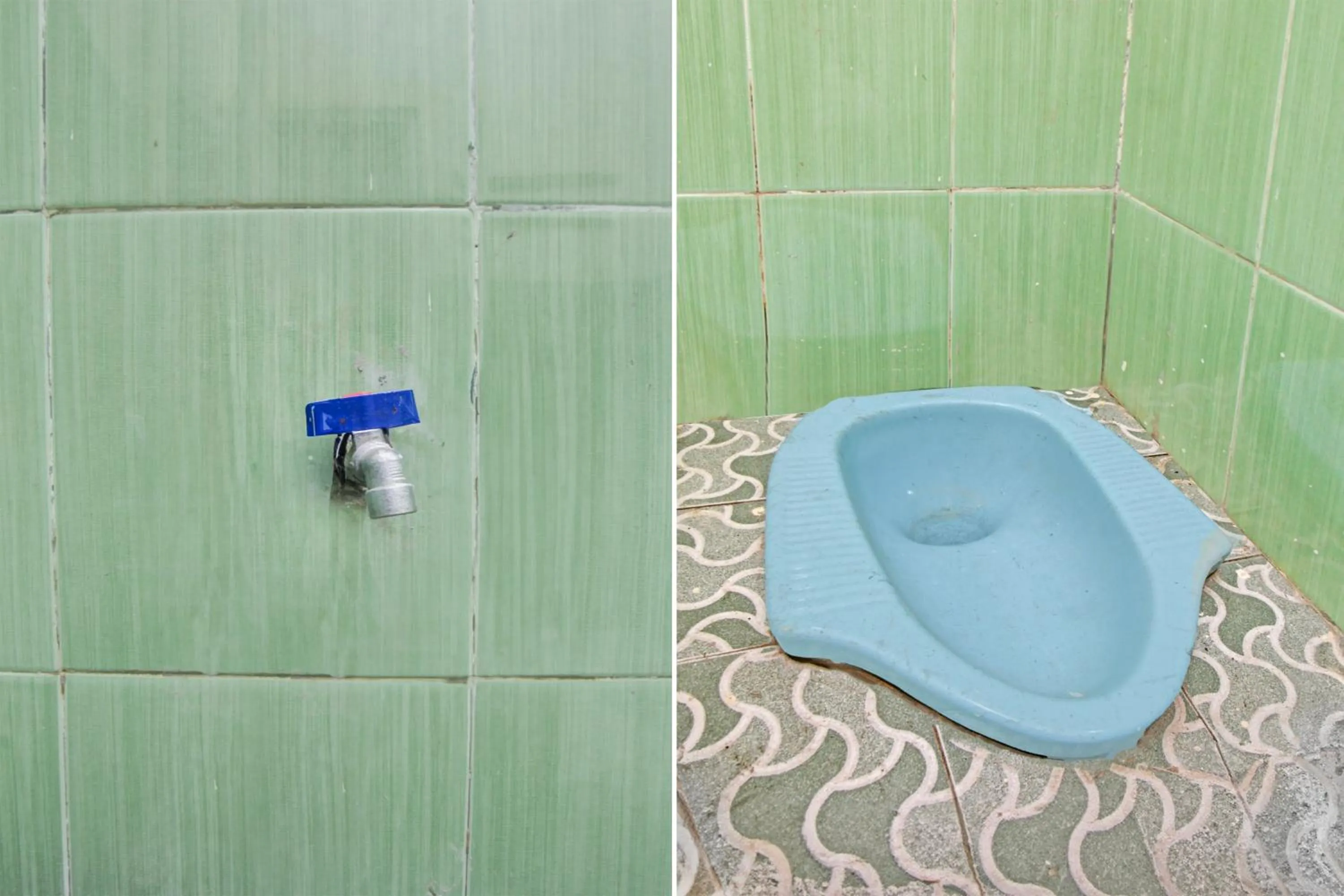 Bathroom in OYO Life 93256 Kos Meninting