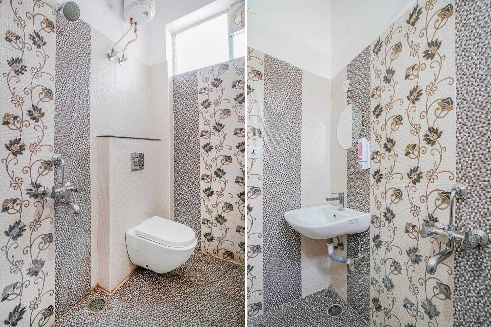 Bathroom in FabHotel Eminent Suites Banjara Hills - Nr LV Prasad Institute