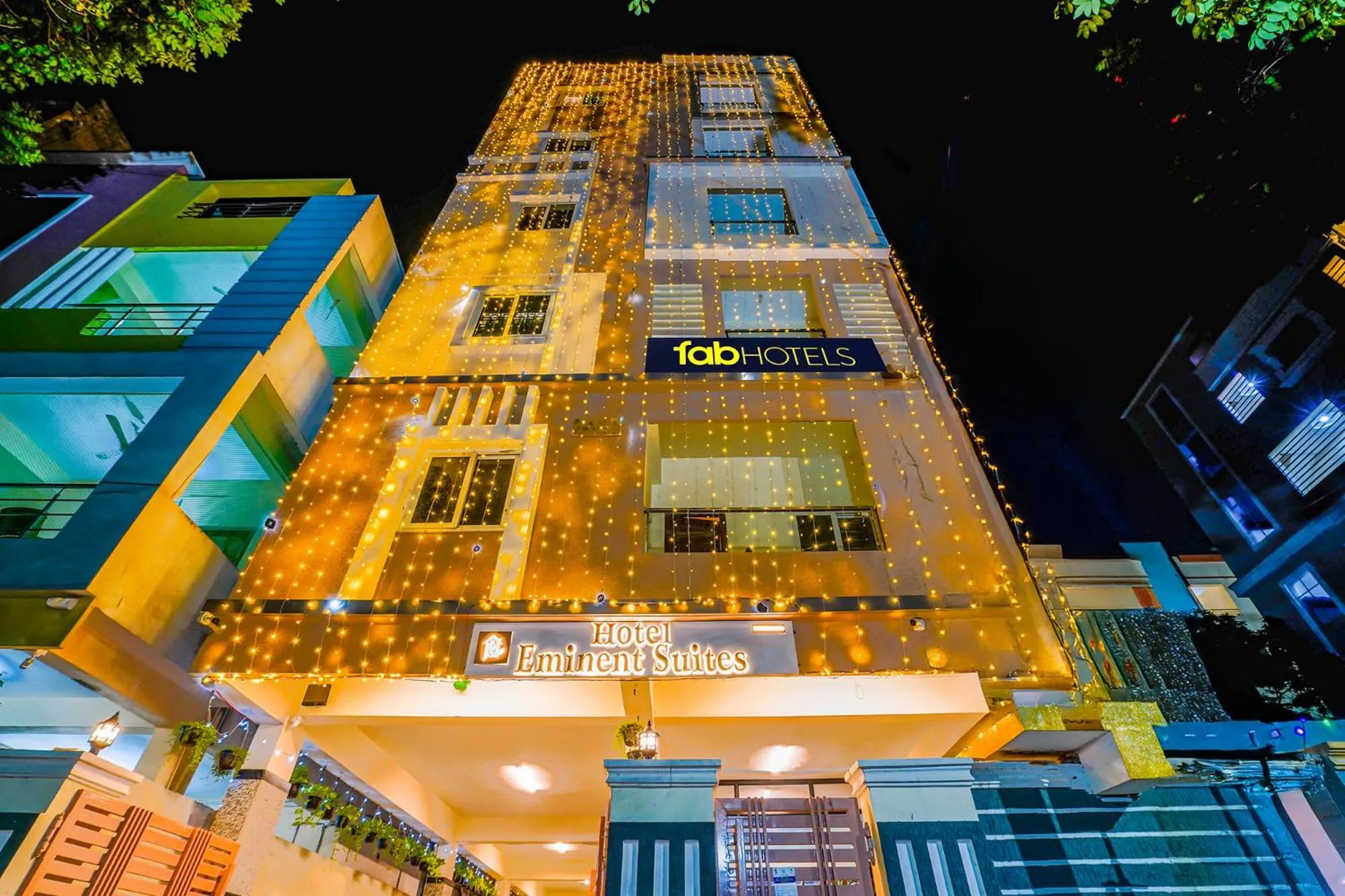 Property building in FabHotel Eminent Suites Banjara Hills - Nr LV Prasad Institute