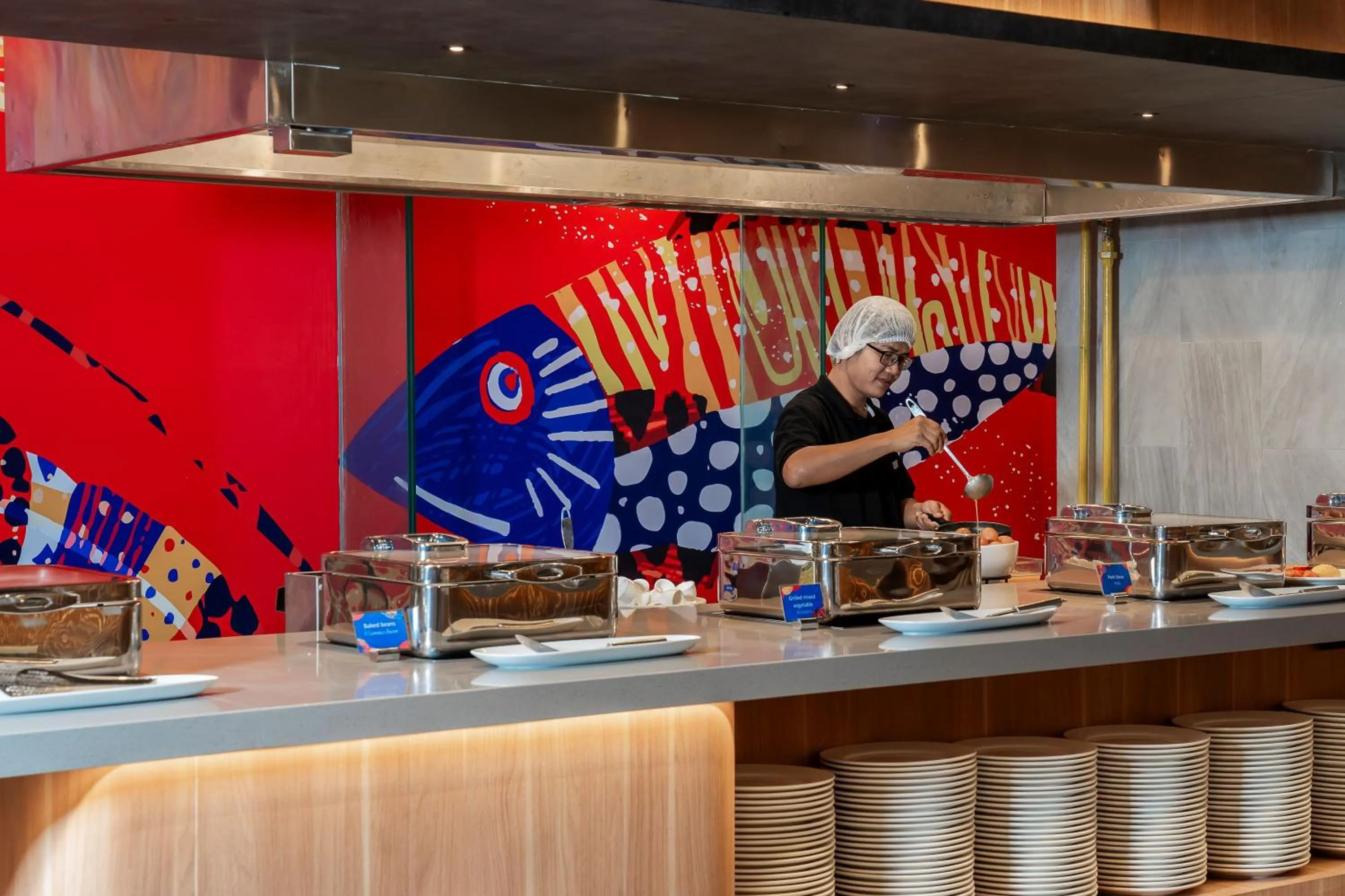 Breakfast in Akara Hotel Pattaya